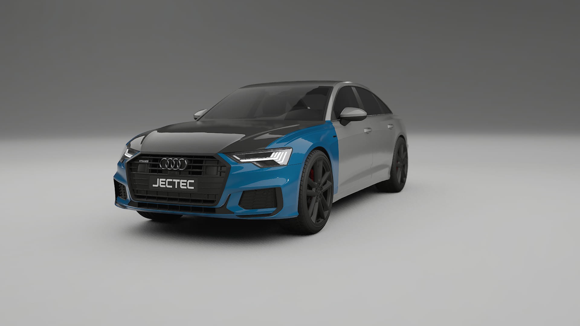 Audi A6 S-Line C8 PPF | CrystalGuard Front Kit with Carbon Bonnet