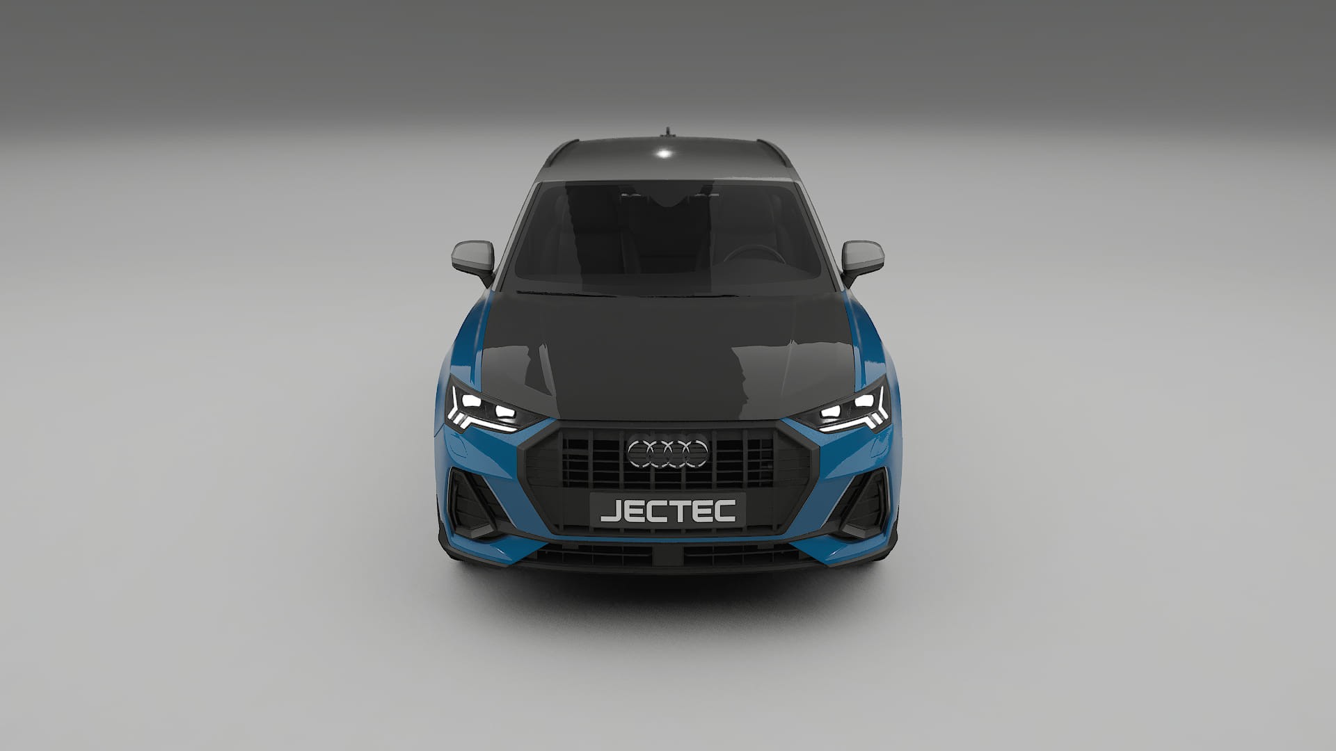 Audi Q3 S-Line F3 PPF | CrystalGuard Front Kit with Carbon Bonnet