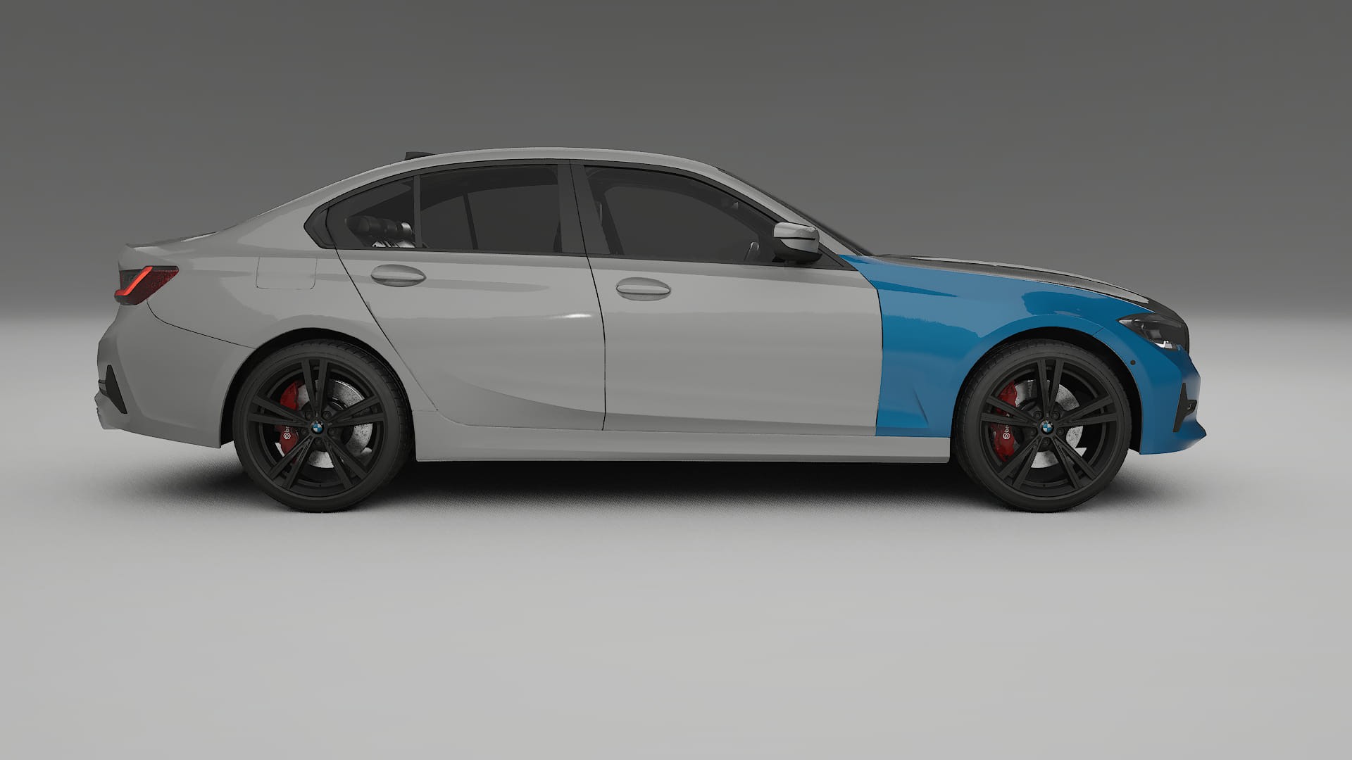 BMW 3 G20 prefacelift PPF | CrystalGuard Front Kit with Carbon Bonnet 2
