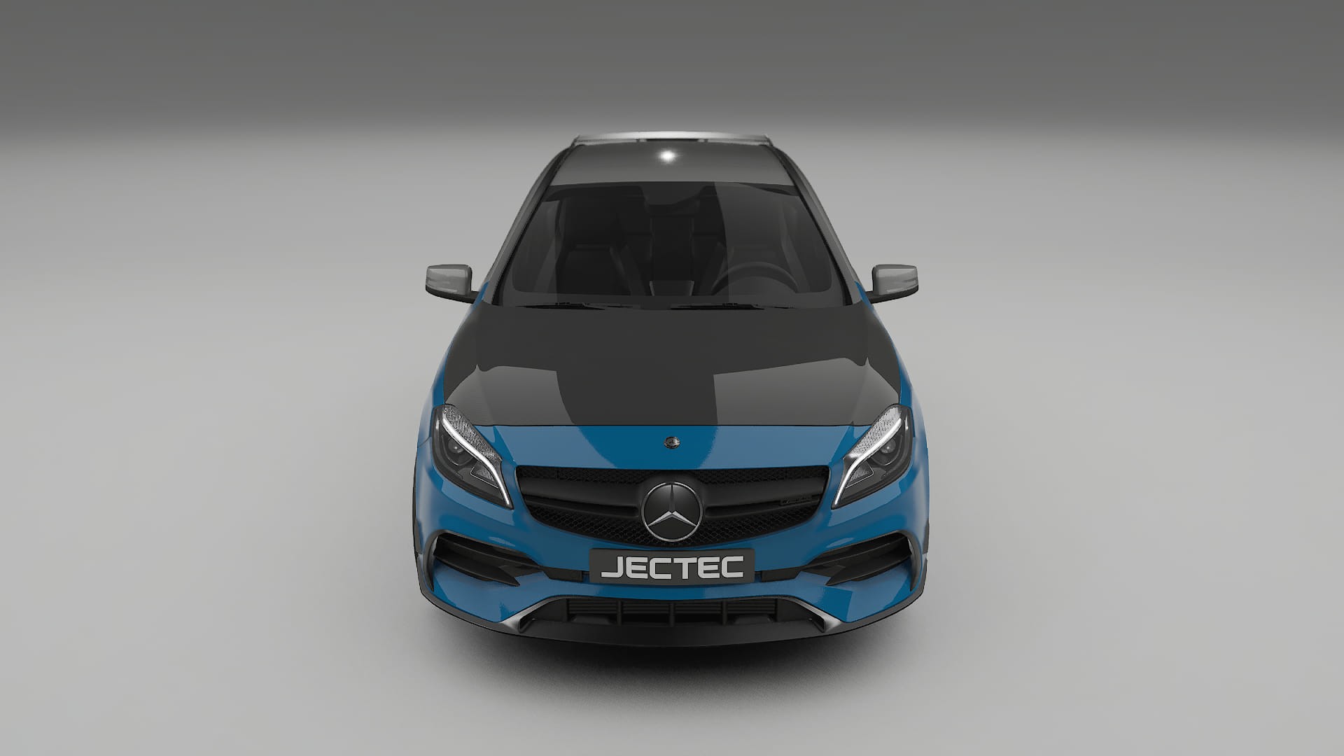 Mercedes A45 AMG W176 PPF | CrystalGuard Front Kit with Carbon Bonnet