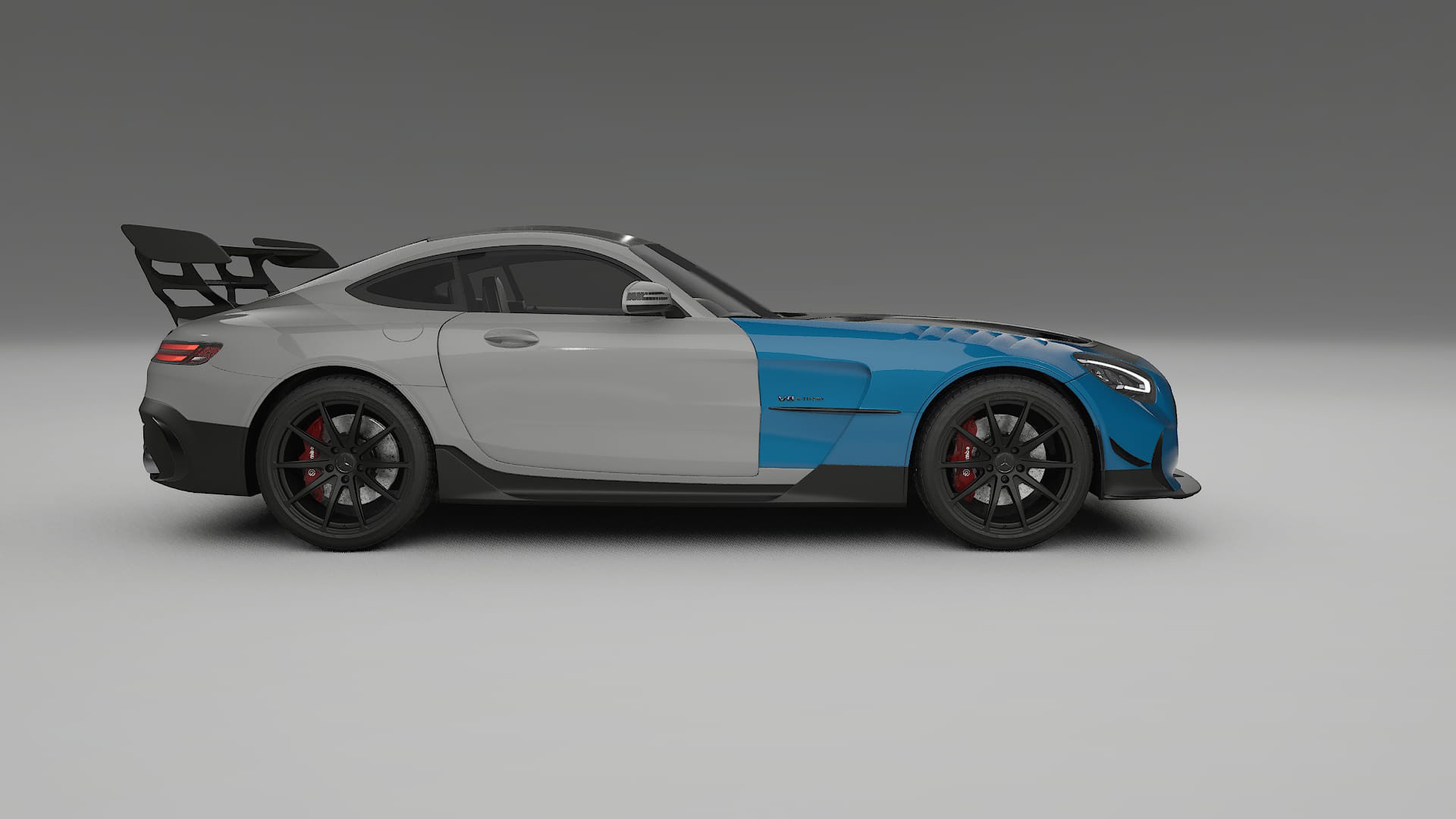 Mercedes AMG GT Black Series C192 Coupe PPF | CrystalGuard Front Kit with Carbon Bonnet 2