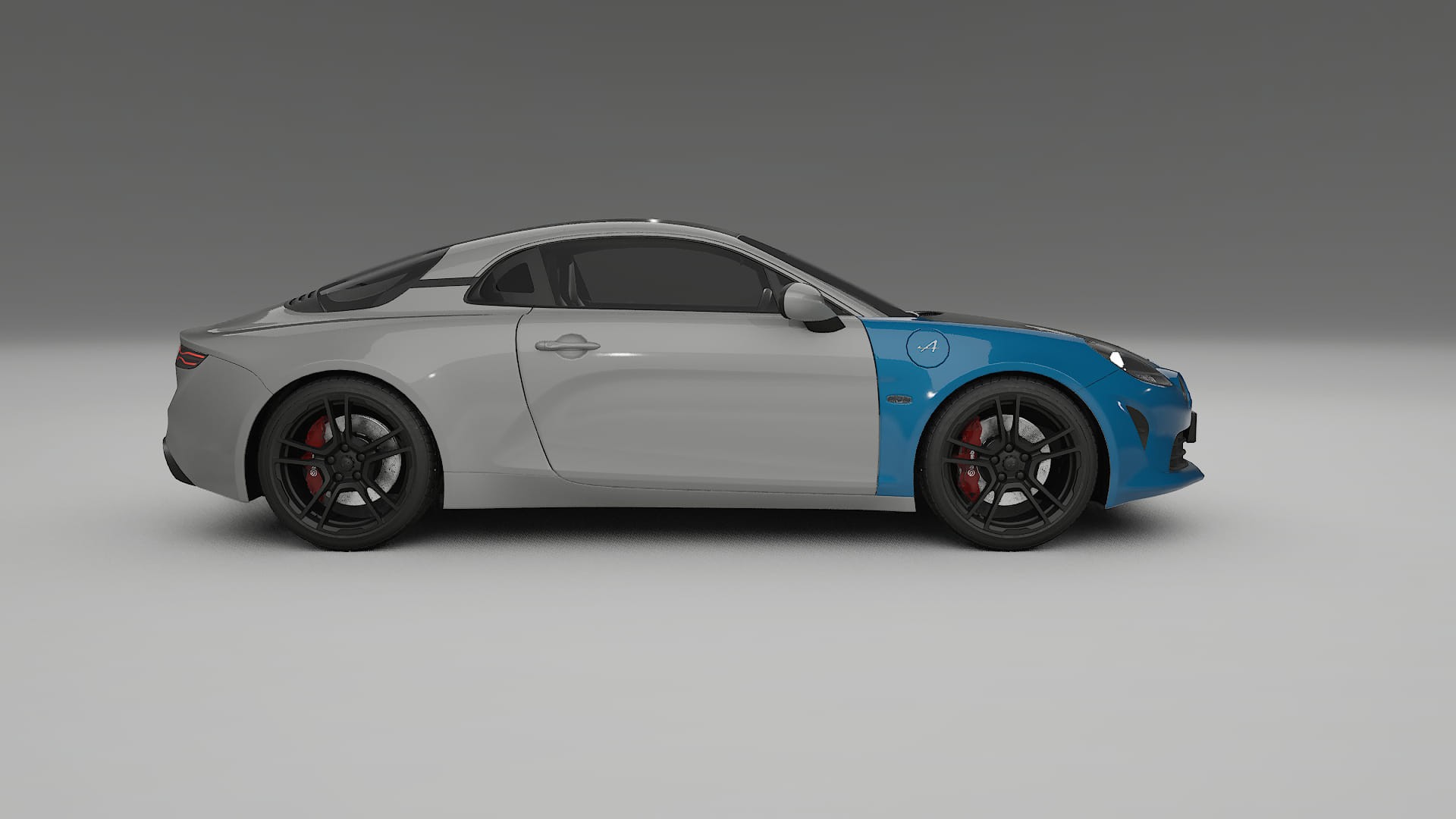 Renault Alpine A110 PPF | CrystalGuard Front Kit with Carbon Bonnet 2