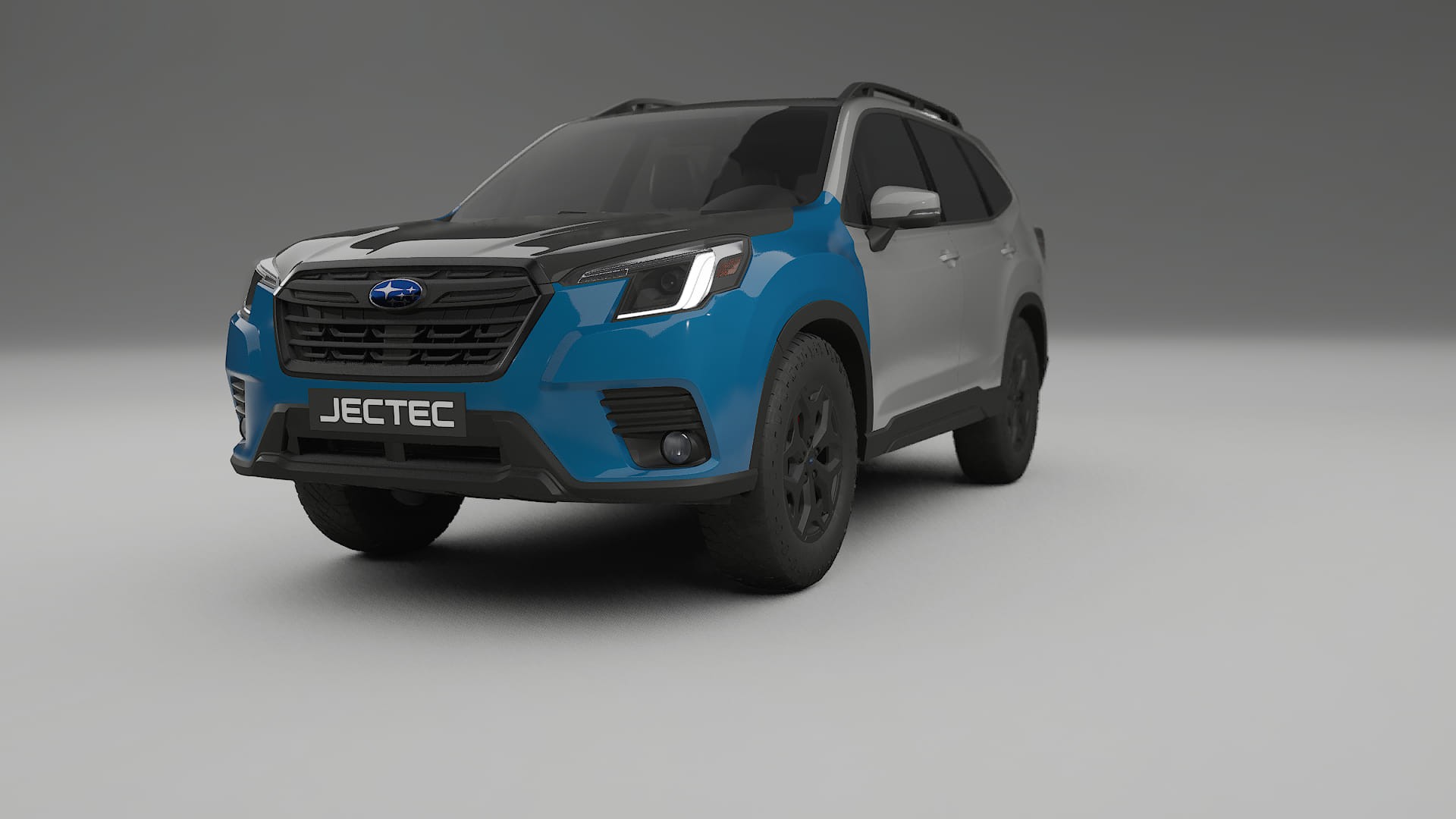 Subaru Forester V SK facelift PPF | CrystalGuard Front Kit with Carbon Bonnet