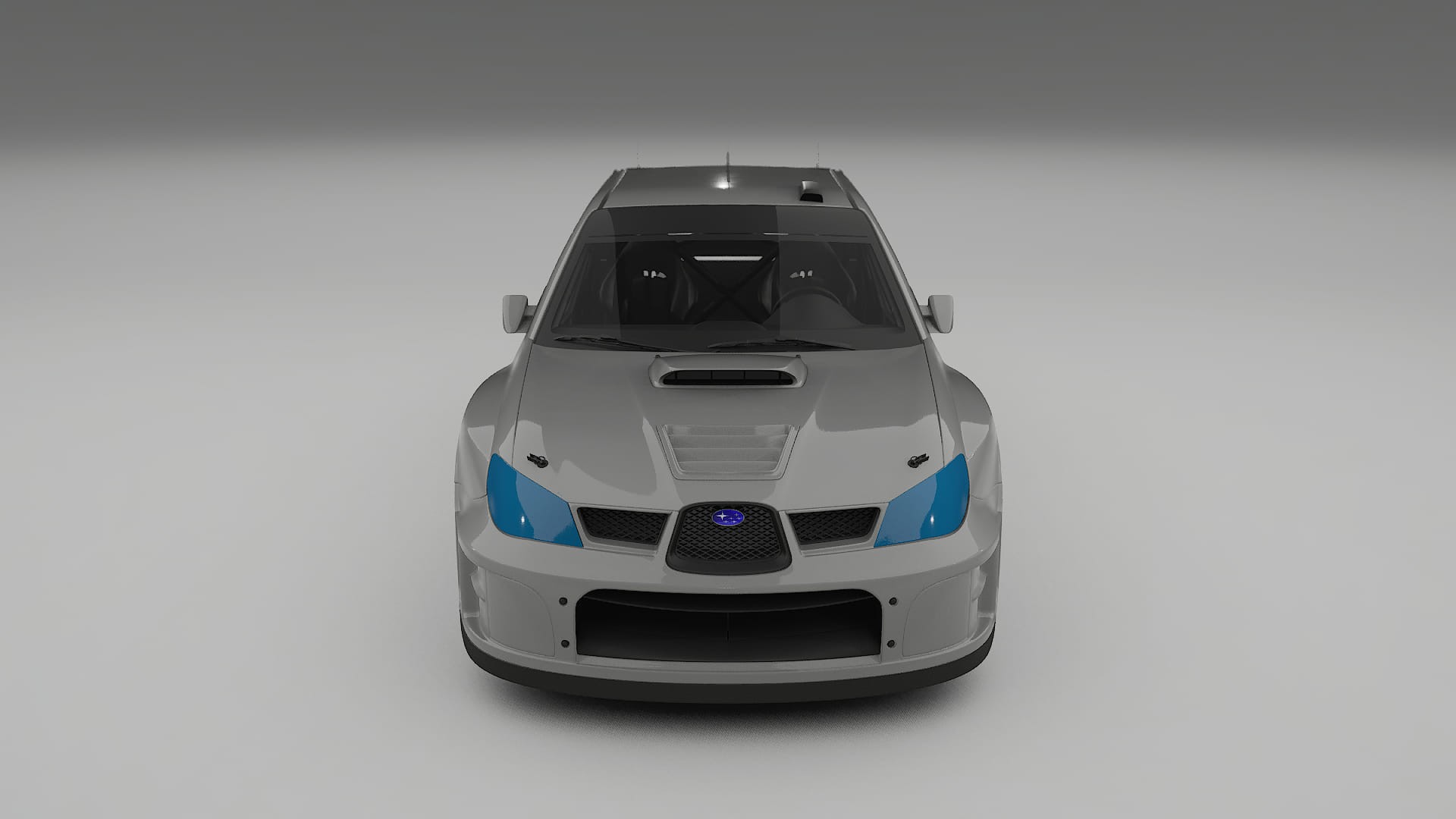 Subaru Impreza WRC GD PPF | CrystalGuard Front Kit with Carbon Bonnet