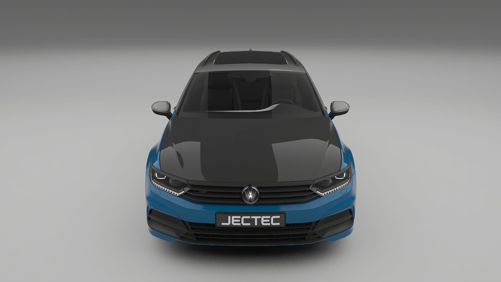 VW Passat Variant-R B8 PPF | CrystalGuard Front Kit with Carbon Bonnet