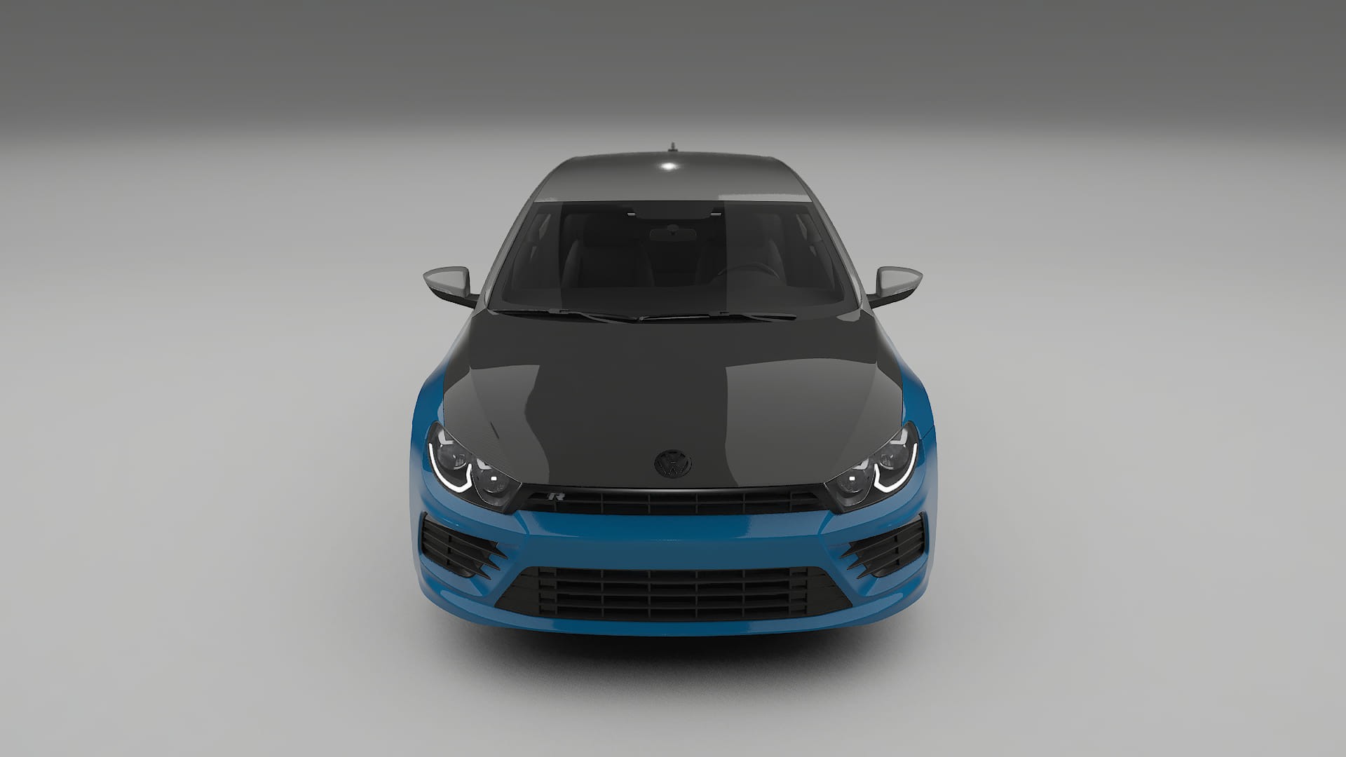 VW Scirocco R III PPF | CrystalGuard Front Kit with Carbon Bonnet