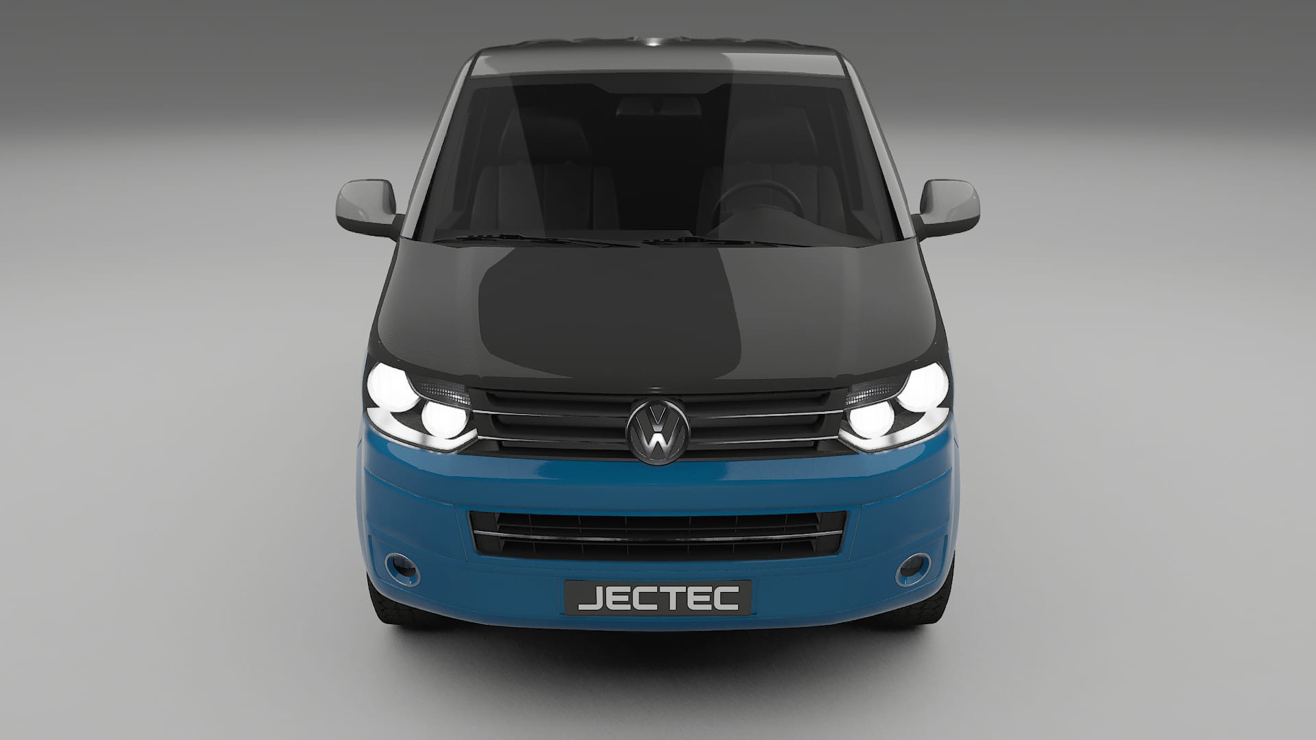 VW Transporter T5 Caravelle PPF | CrystalGuard Front Kit with Carbon Bonnet