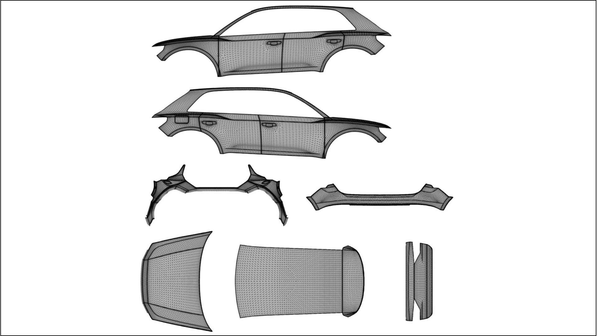 Audi Q3 S-Line F3 COBRA 11 Designed Wrap PPF Kit – Printable Polyurethane Film 2