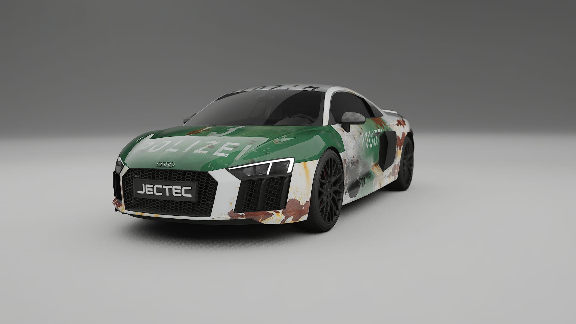 Audi R8 typ-4S prefacelift pre-LCI COBRA 11 Designed Wrap PPF Kit – Printable Polyurethane Film