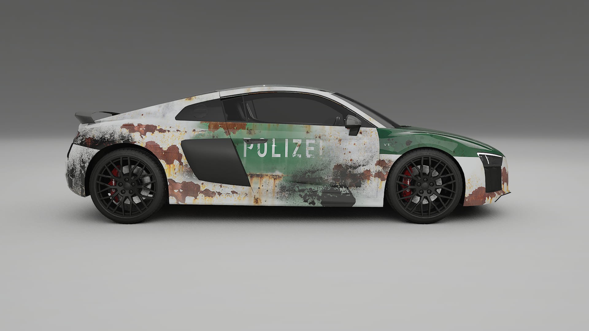 Audi R8 typ-4S prefacelift pre-LCI COBRA 11 Designed Wrap PPF Kit – Printable Polyurethane Film