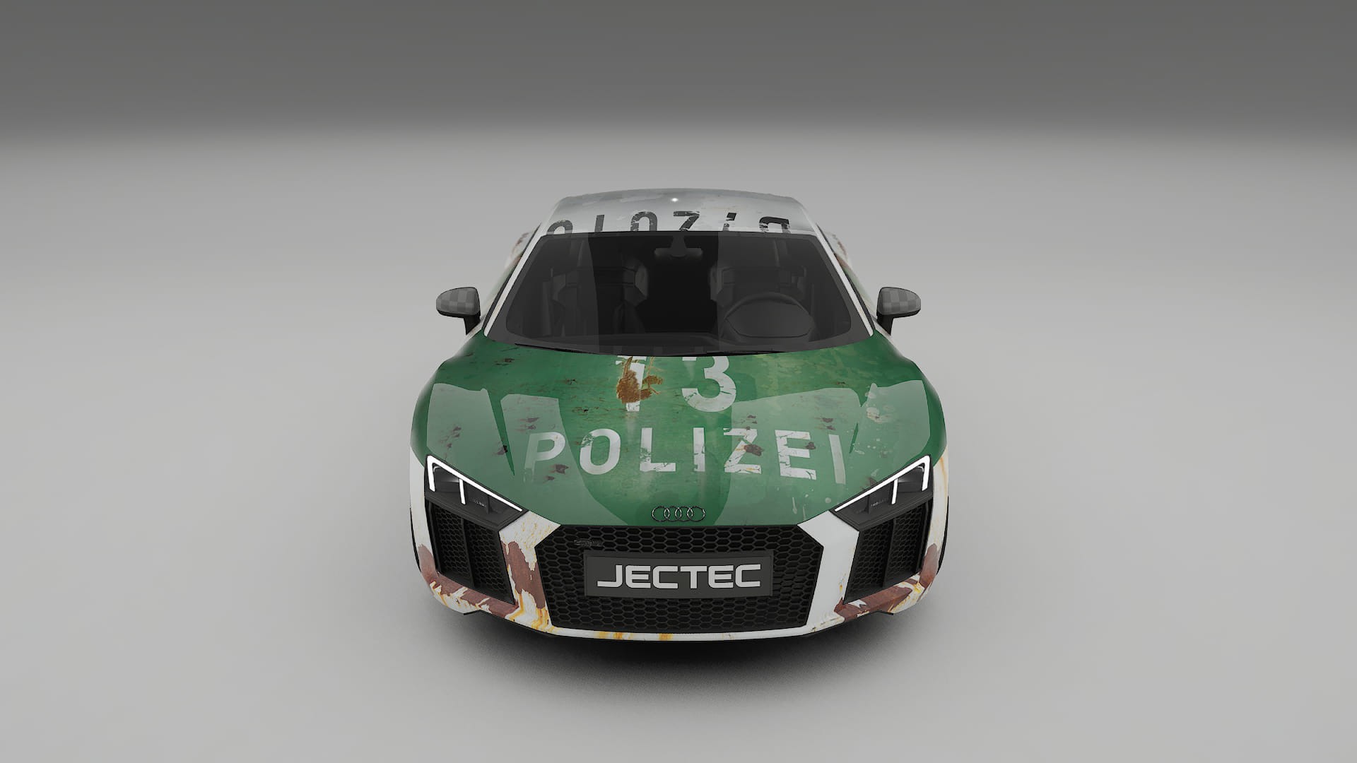 Audi R8 typ-4S prefacelift pre-LCI COBRA 11 Designed Wrap PPF Kit – Printable Polyurethane Film