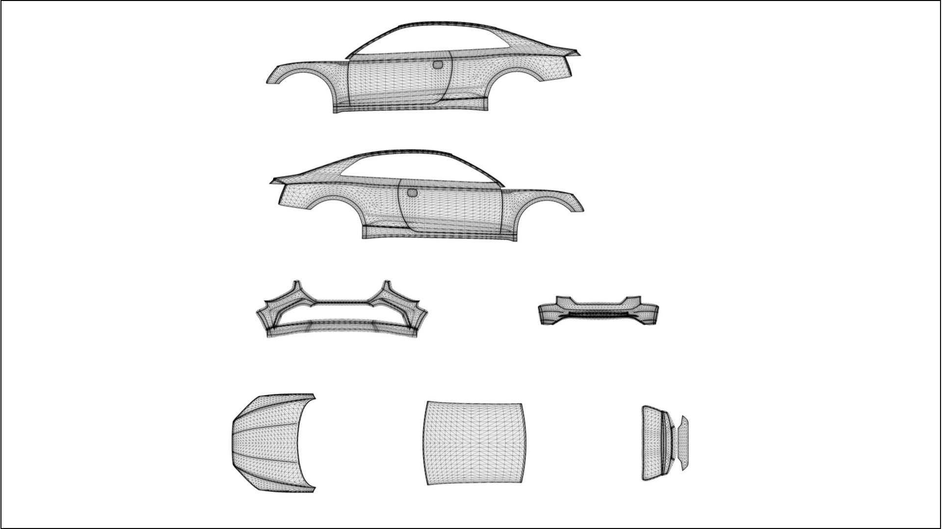 Audi S5 B9 prefacelift pre-LCI COBRA 11 Designed Wrap PPF Kit – Printable Polyurethane Film 2
