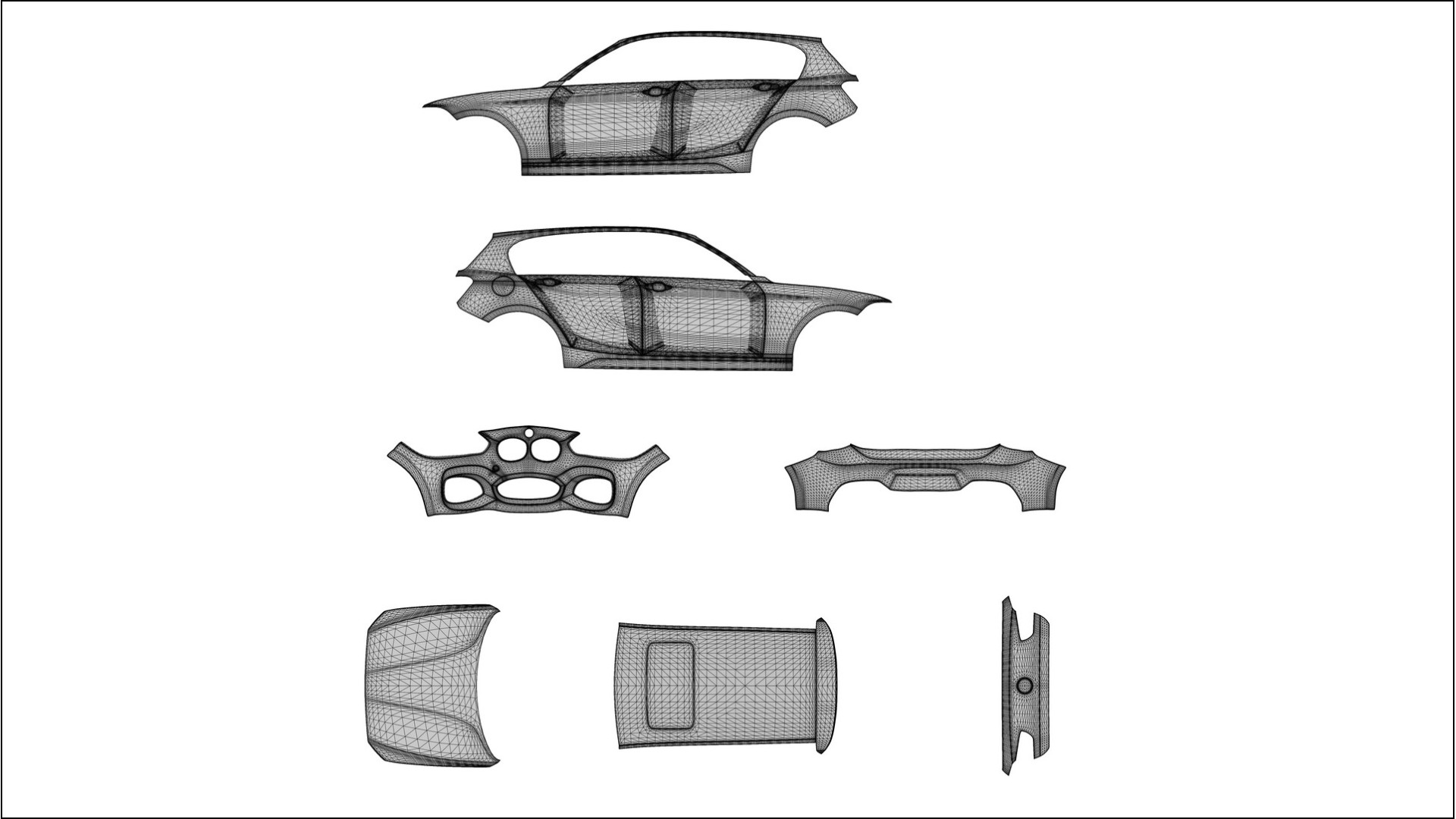 BMW 1 F20 facelift LCI COBRA 11 Designed Wrap PPF Kit – Printable Polyurethane Film