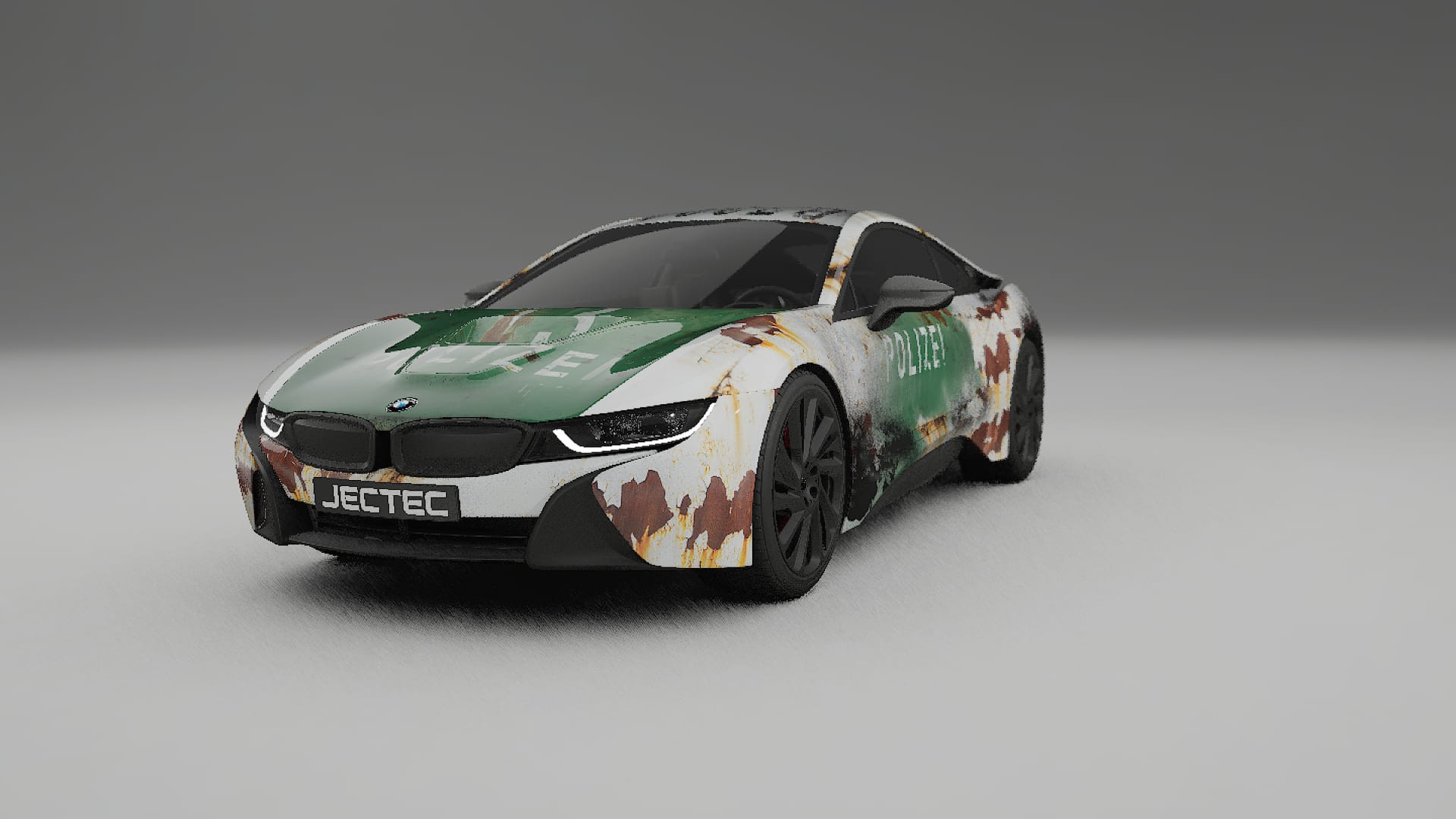 BMW I8 I12 COBRA 11 Designed Wrap PPF Kit – Printable Polyurethane Film