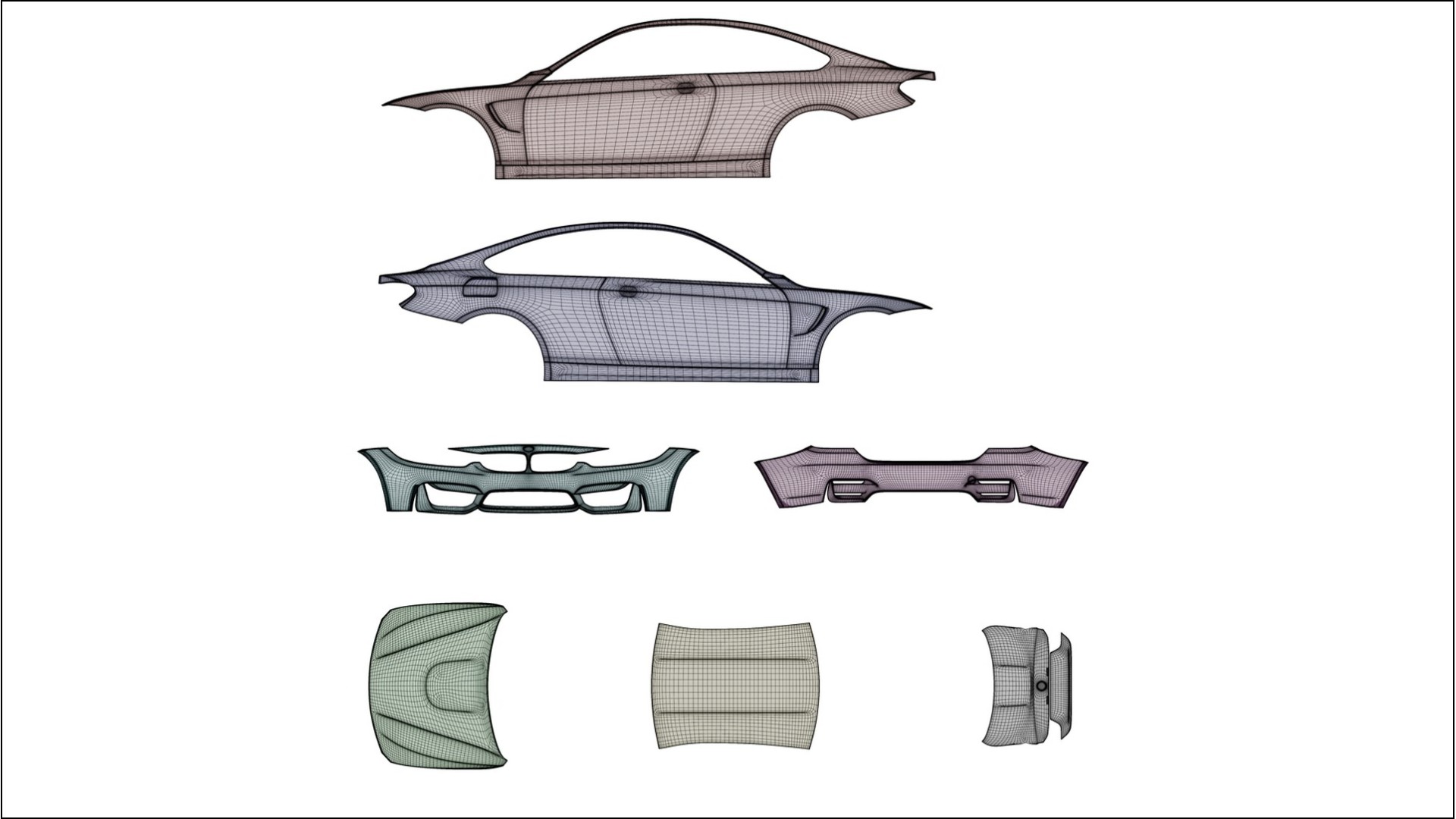 BMW M4 F82 COBRA 11 Designed Wrap PPF Kit – Printable Polyurethane Film 2