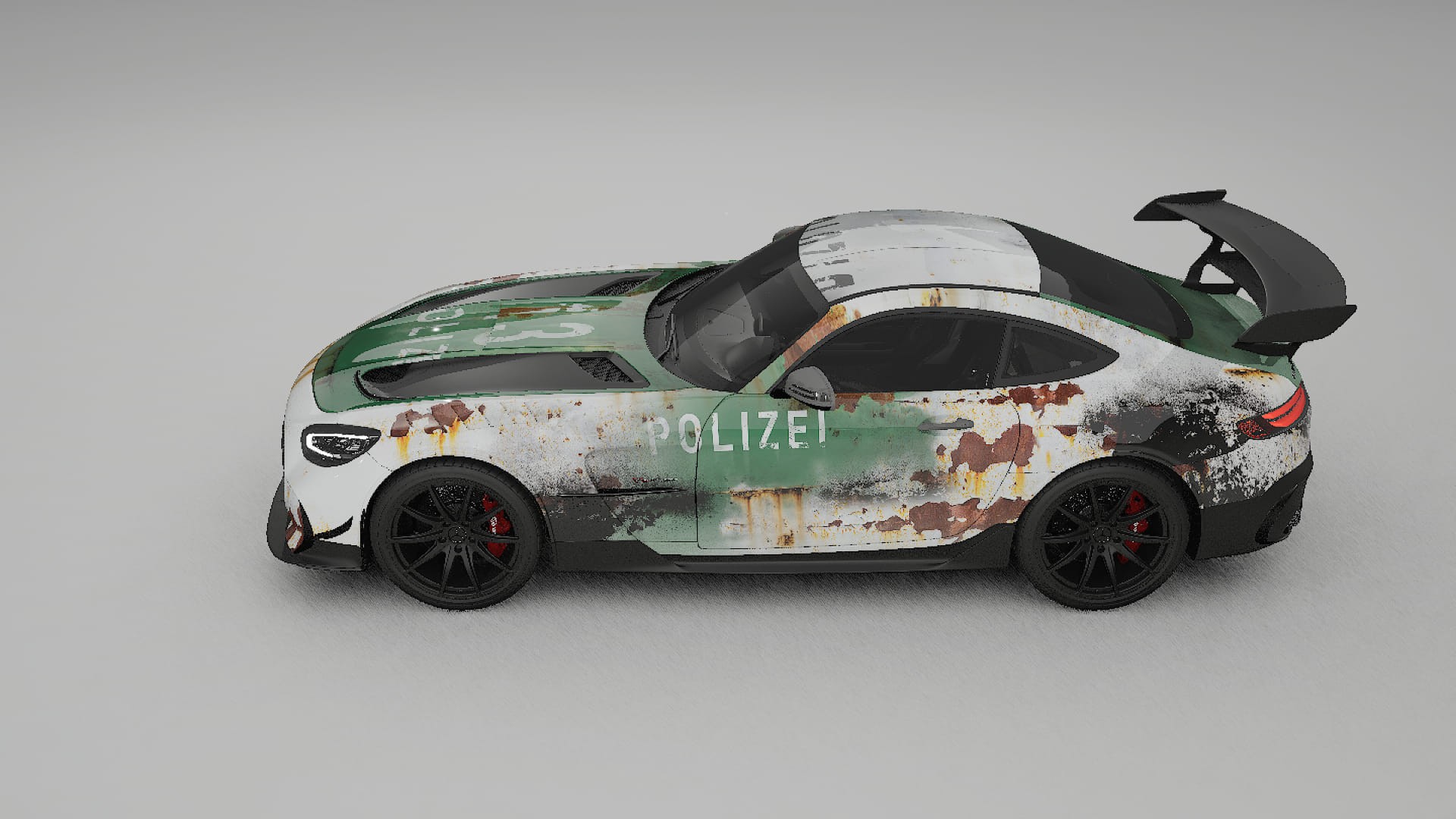 Mercedes AMG GT Black Series C192 Coupe COBRA 11 Designed Wrap PPF Kit – Printable Polyurethane Film