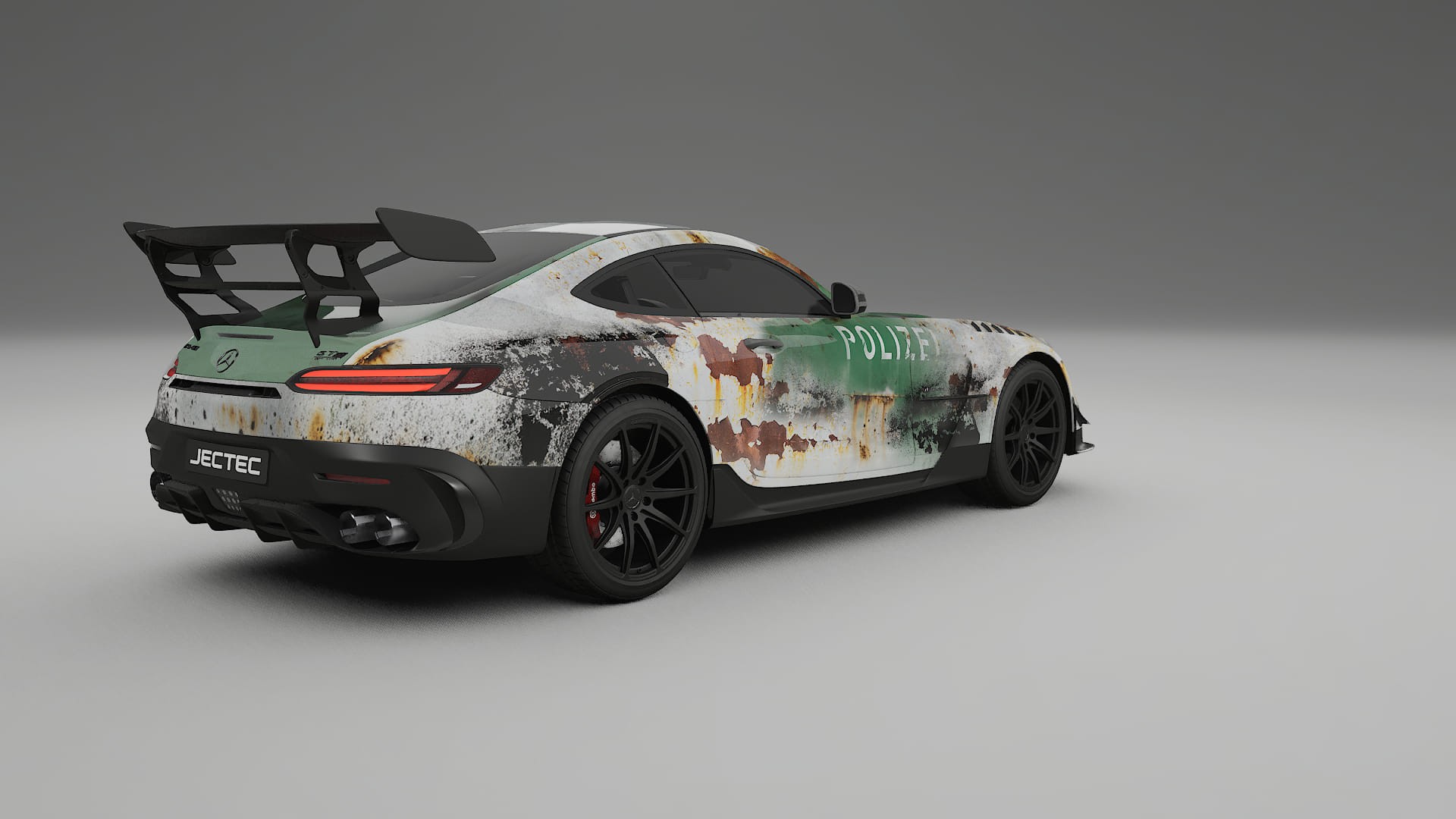 Mercedes AMG GT Black Series C192 Coupe COBRA 11 Designed Wrap PPF Kit – Printable Polyurethane Film