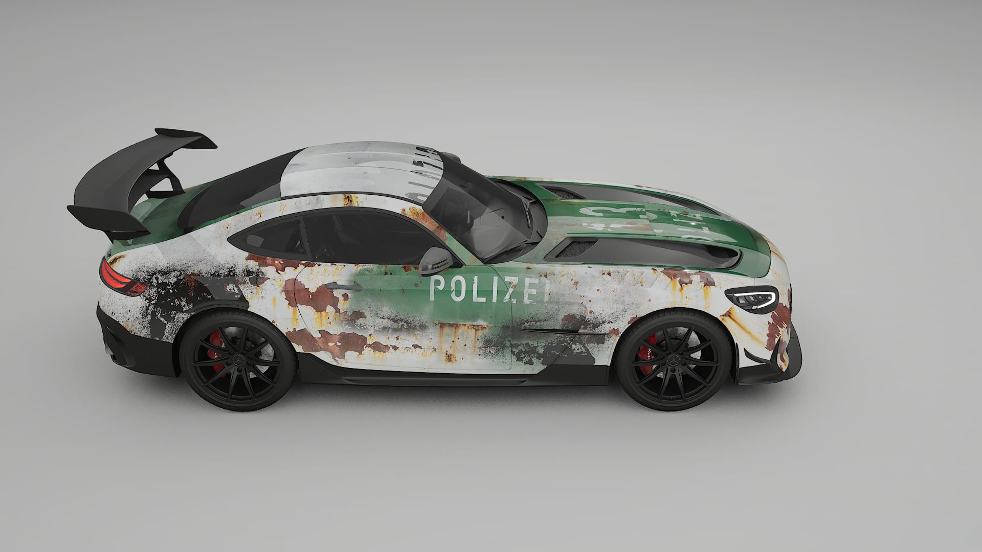 Mercedes AMG GT Black Series C192 Coupe COBRA 11 Designed Wrap PPF Kit – Printable Polyurethane Film