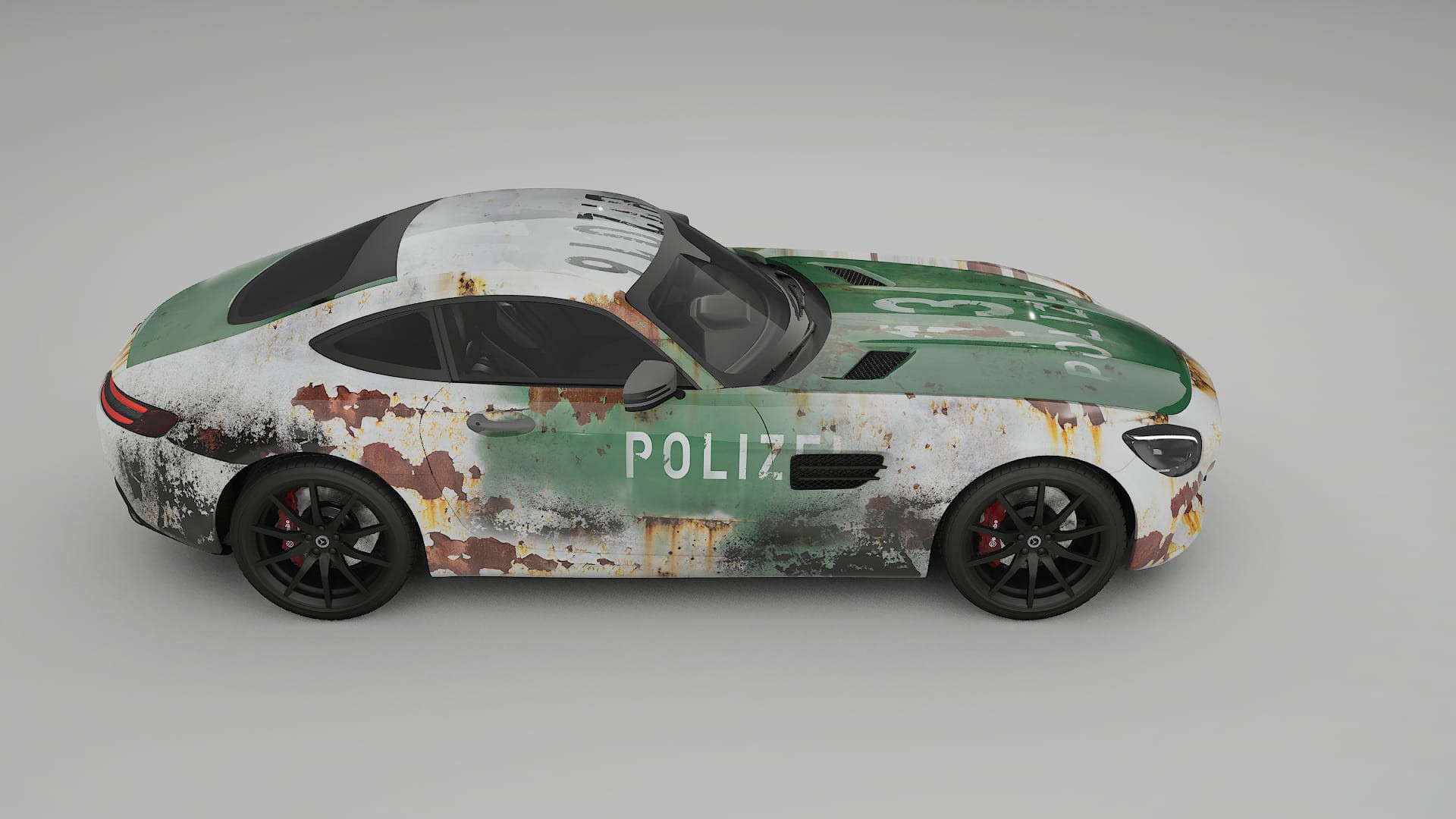 Mercedes AMG GT C190 Coupe COBRA 11 Designed Wrap PPF Kit – Printable Polyurethane Film