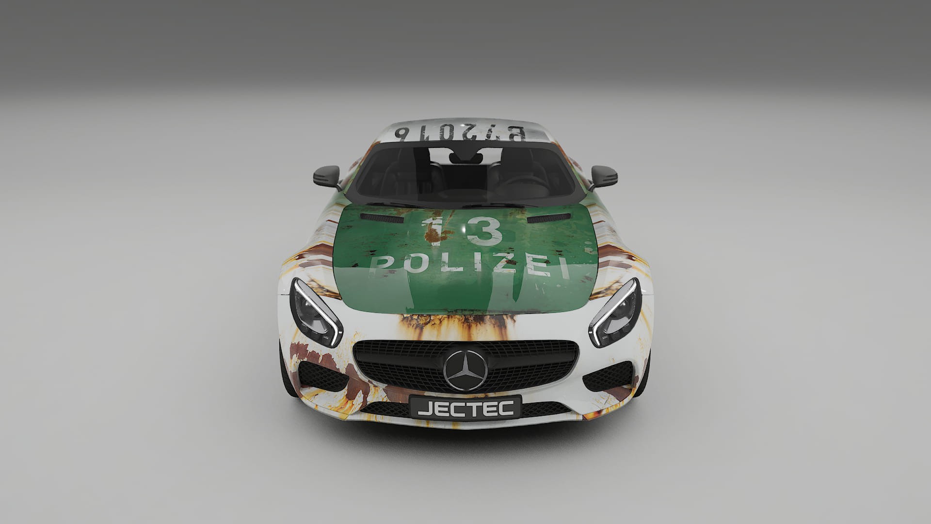 Mercedes AMG GT C190 Coupe COBRA 11 Designed Wrap PPF Kit – Printable Polyurethane Film