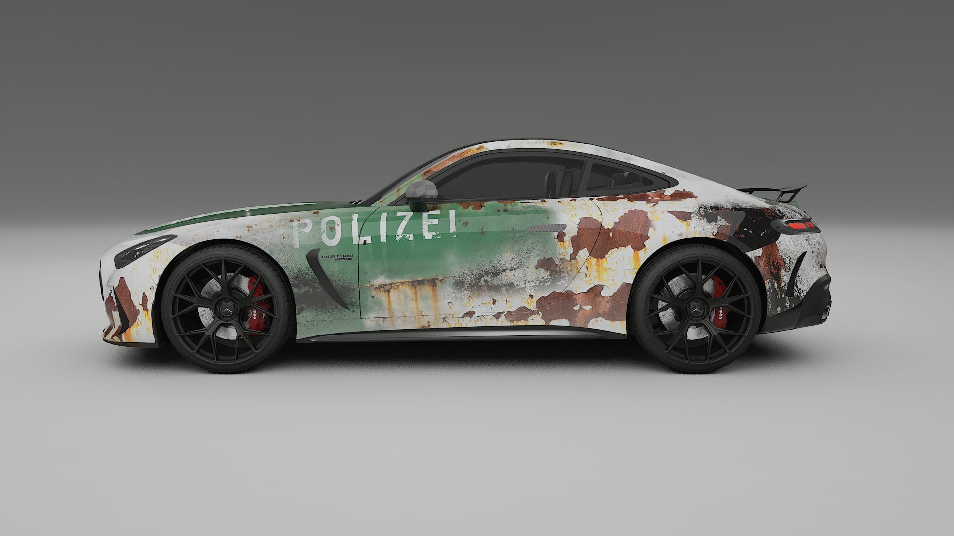 Mercedes AMG GT Coupe C192 COBRA 11 Designed Wrap PPF Kit – Printable Polyurethane Film