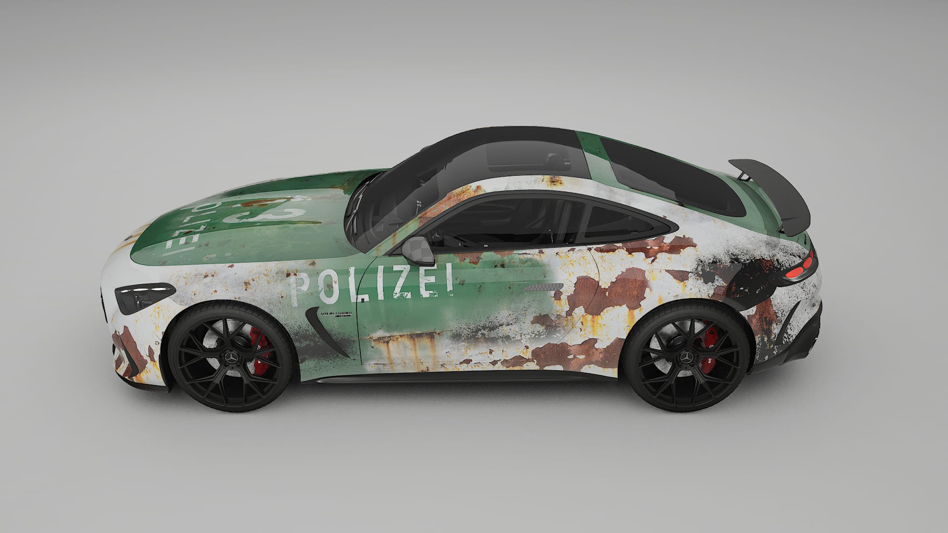 Mercedes AMG GT Coupe C192 COBRA 11 Designed Wrap PPF Kit – Printable Polyurethane Film
