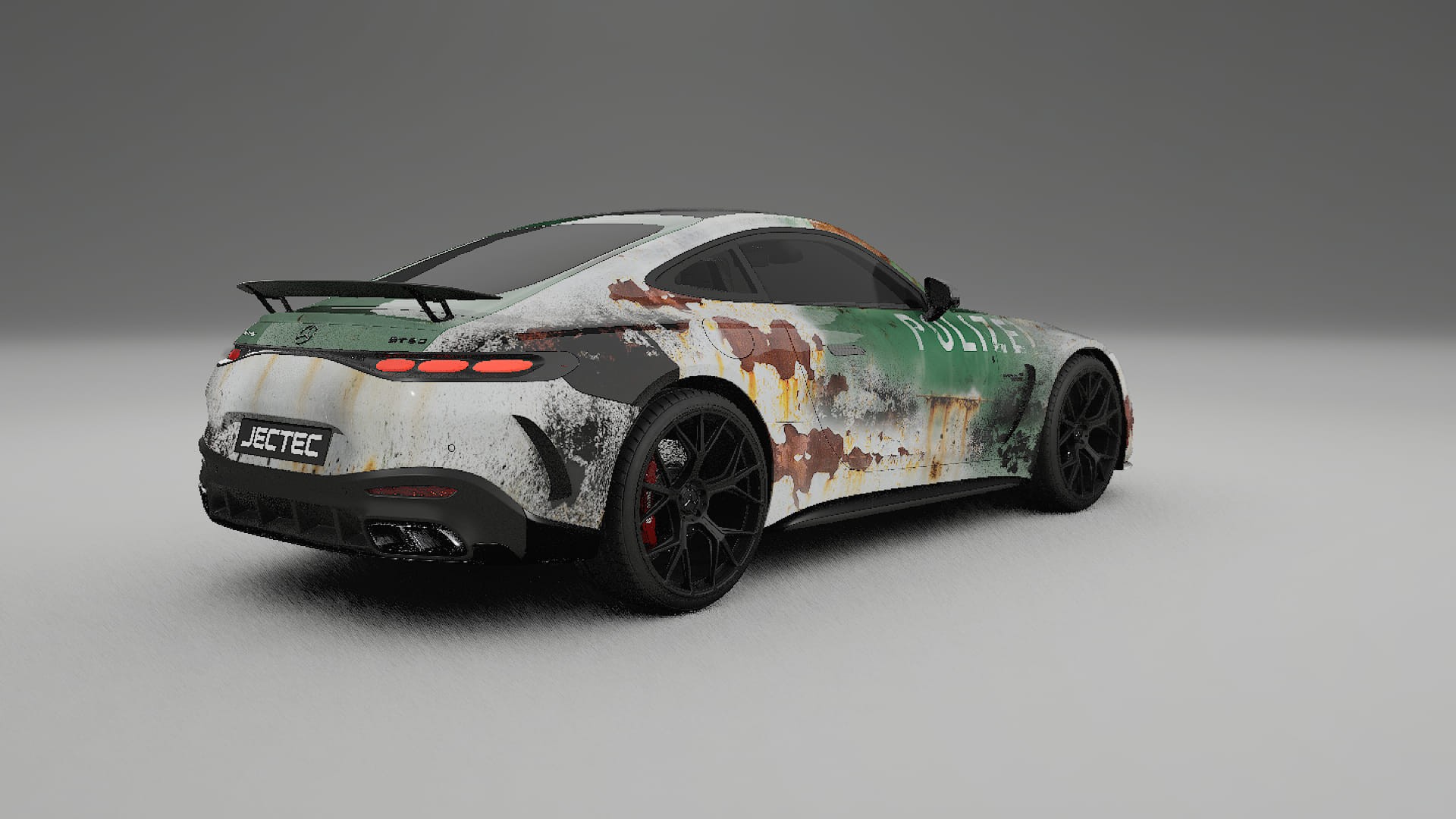 Mercedes AMG GT Coupe C192 COBRA 11 Designed Wrap PPF Kit – Printable Polyurethane Film