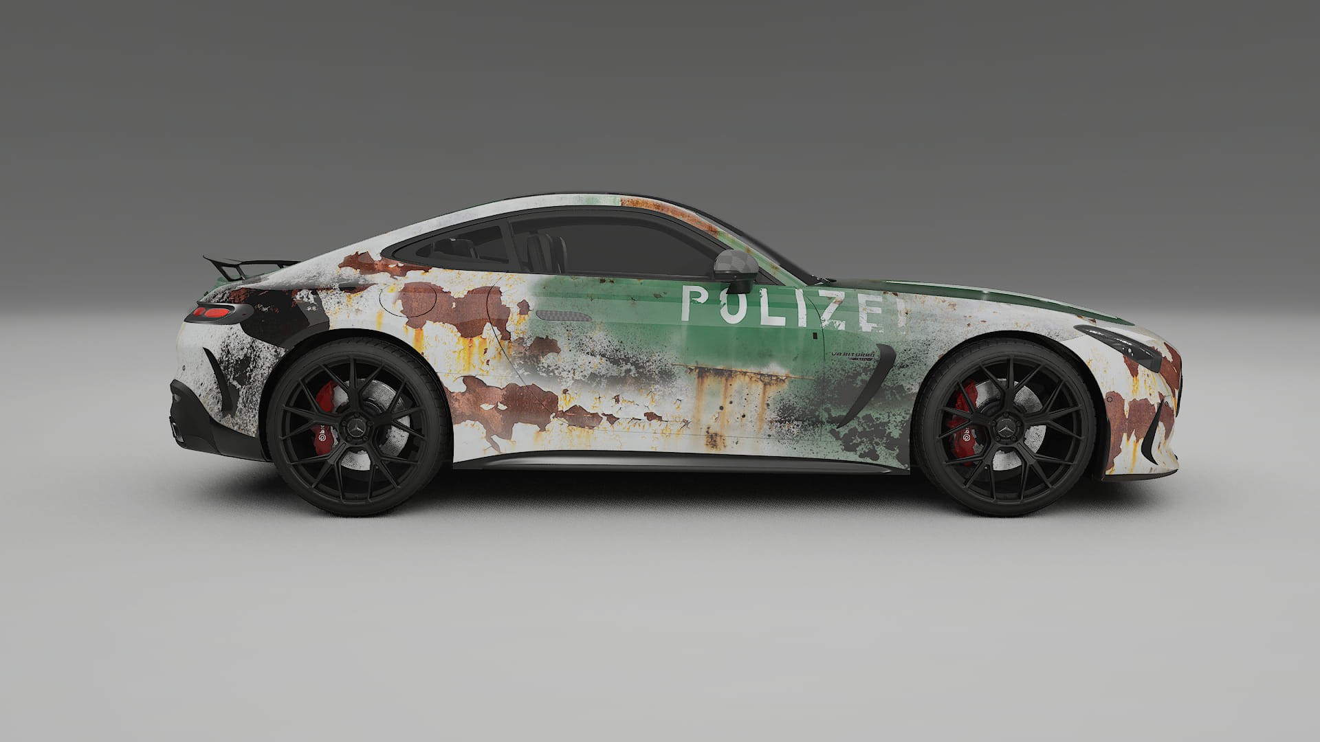 Mercedes AMG GT Coupe C192 COBRA 11 Designed Wrap PPF Kit – Printable Polyurethane Film