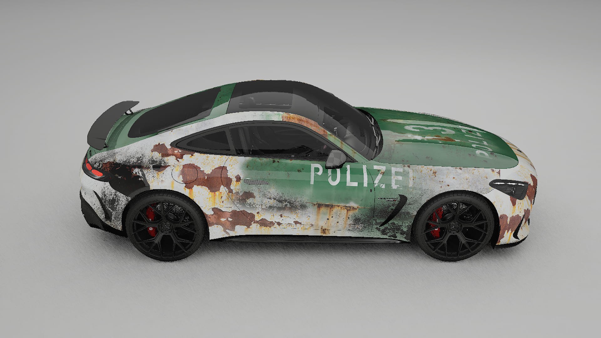 Mercedes AMG GT Coupe C192 COBRA 11 Designed Wrap PPF Kit – Printable Polyurethane Film