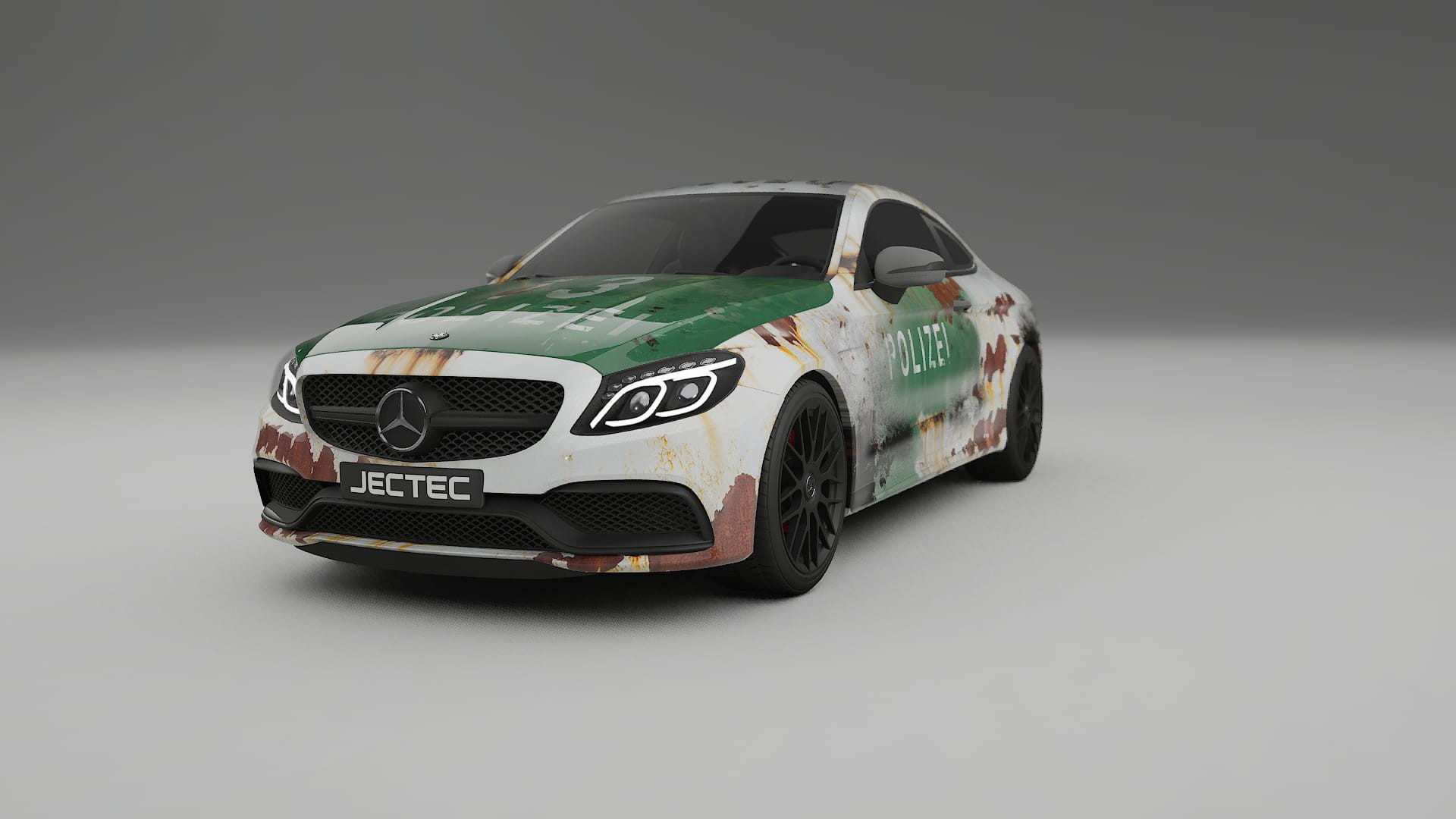 Mercedes C63 AMG W205 Coupe COBRA 11 Designed Wrap PPF Kit – Printable Polyurethane Film