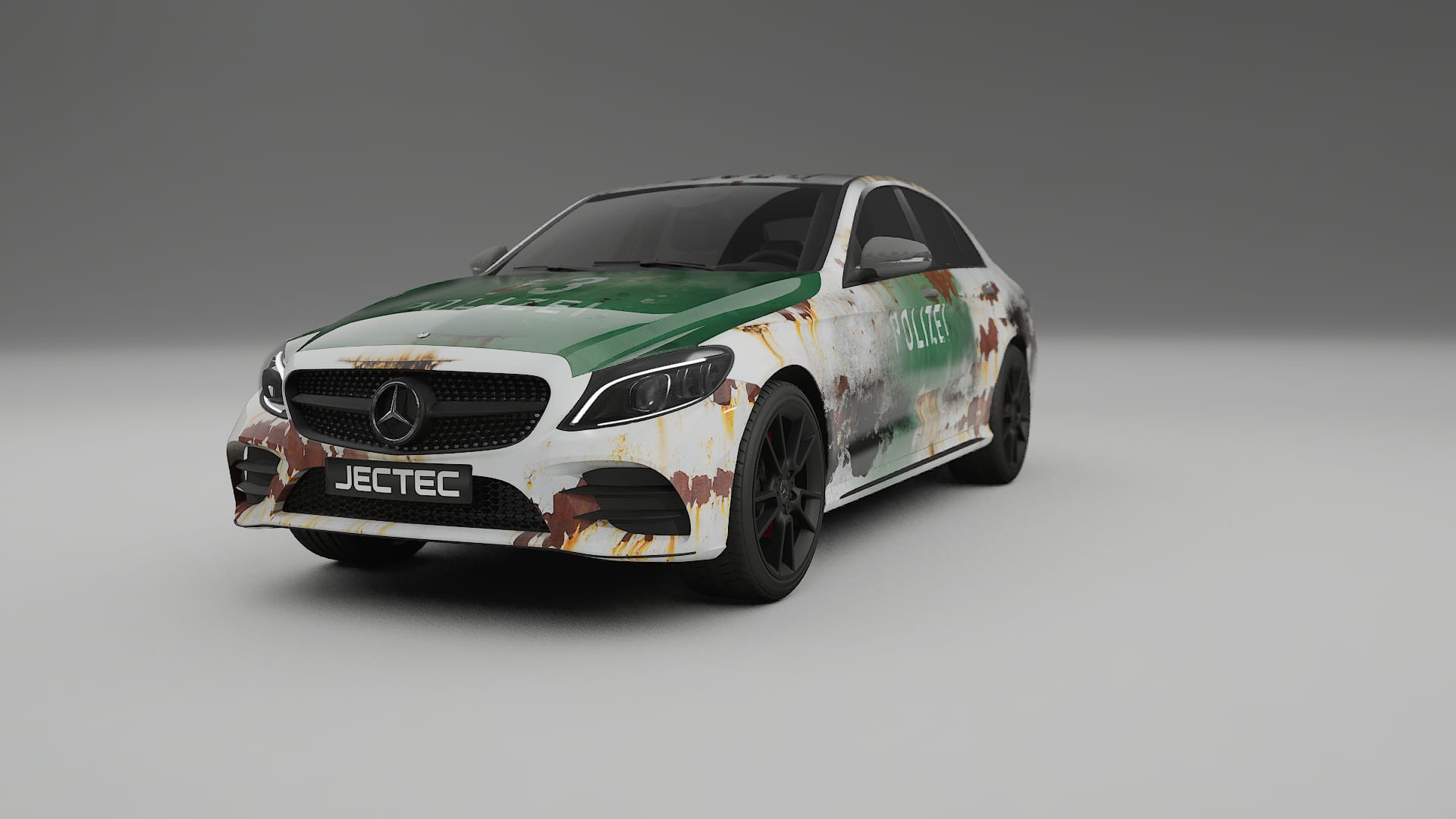 Mercedes C-class W205 AMG sedan COBRA 11 Designed Wrap PPF Kit – Printable Polyurethane Film