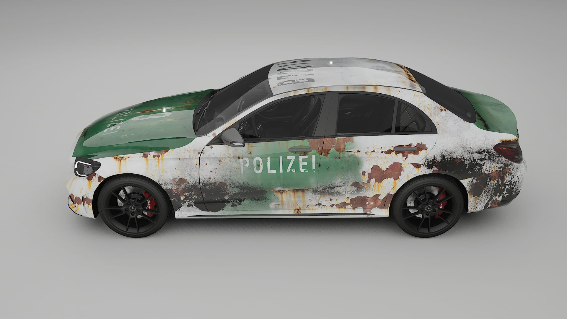 Mercedes C-class W205 AMG sedan COBRA 11 Designed Wrap PPF Kit – Printable Polyurethane Film