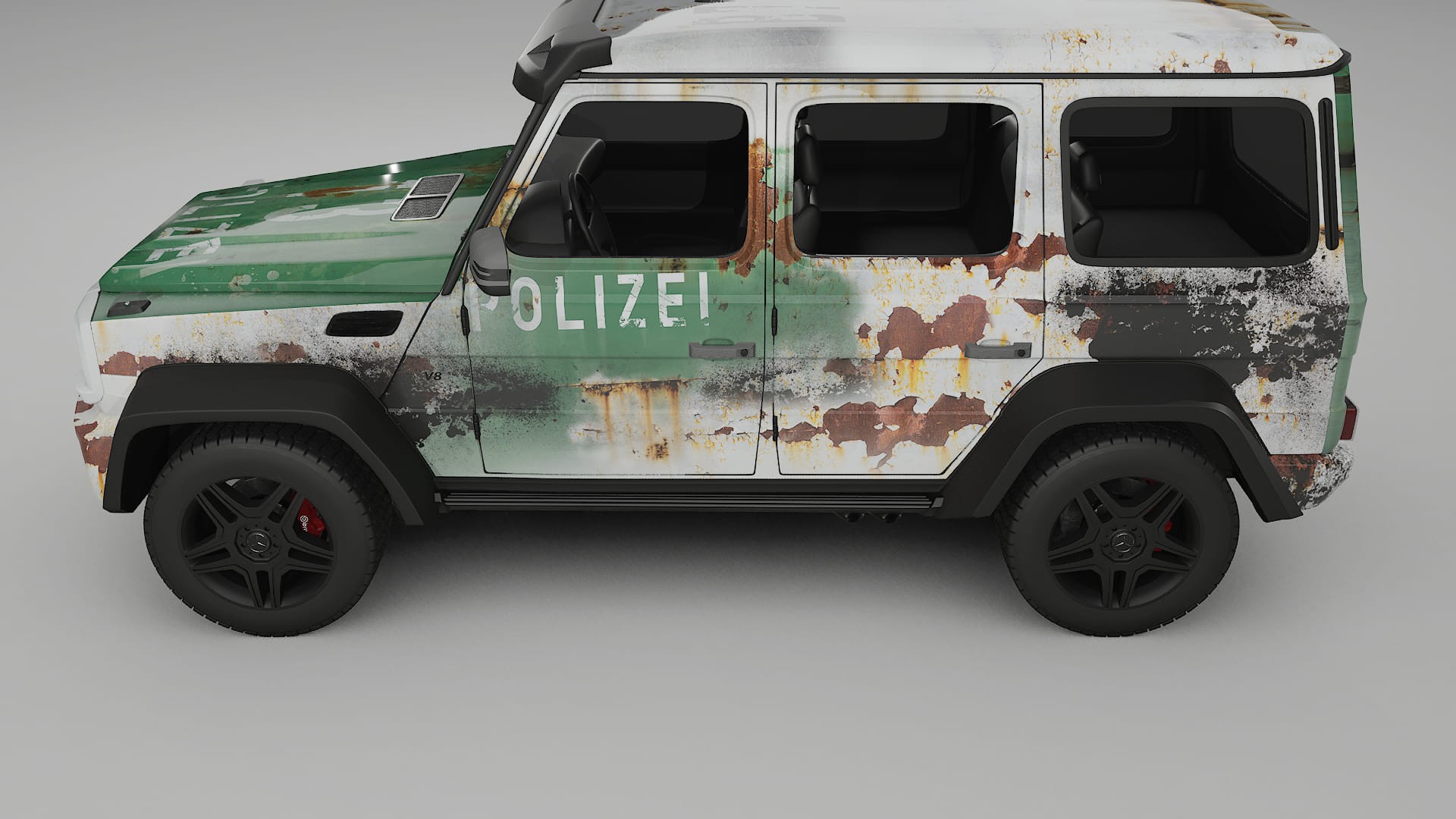 Mercedes G-class 4x4 W463 COBRA 11 Designed Wrap PPF Kit – Printable Polyurethane Film