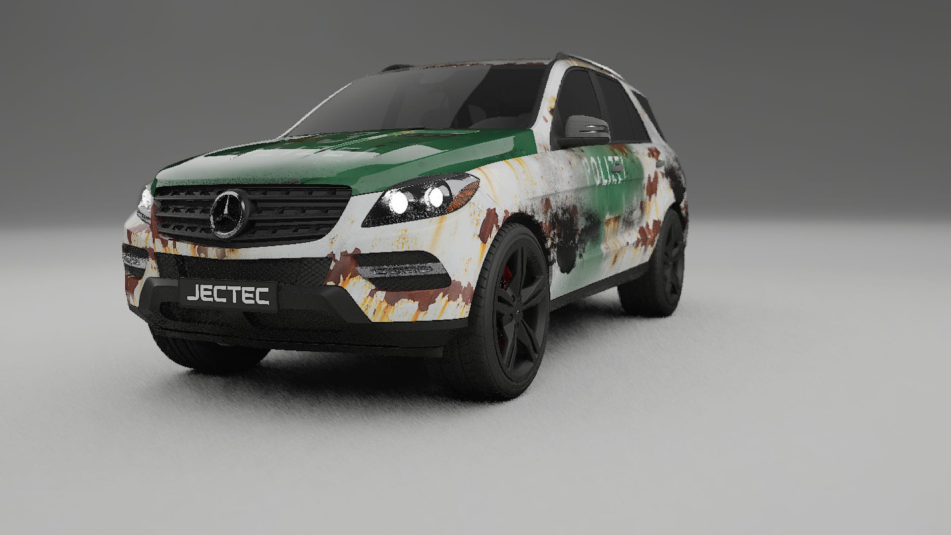 Mercedes M-class W166 COBRA 11 Designed Wrap PPF Kit – Printable Polyurethane Film