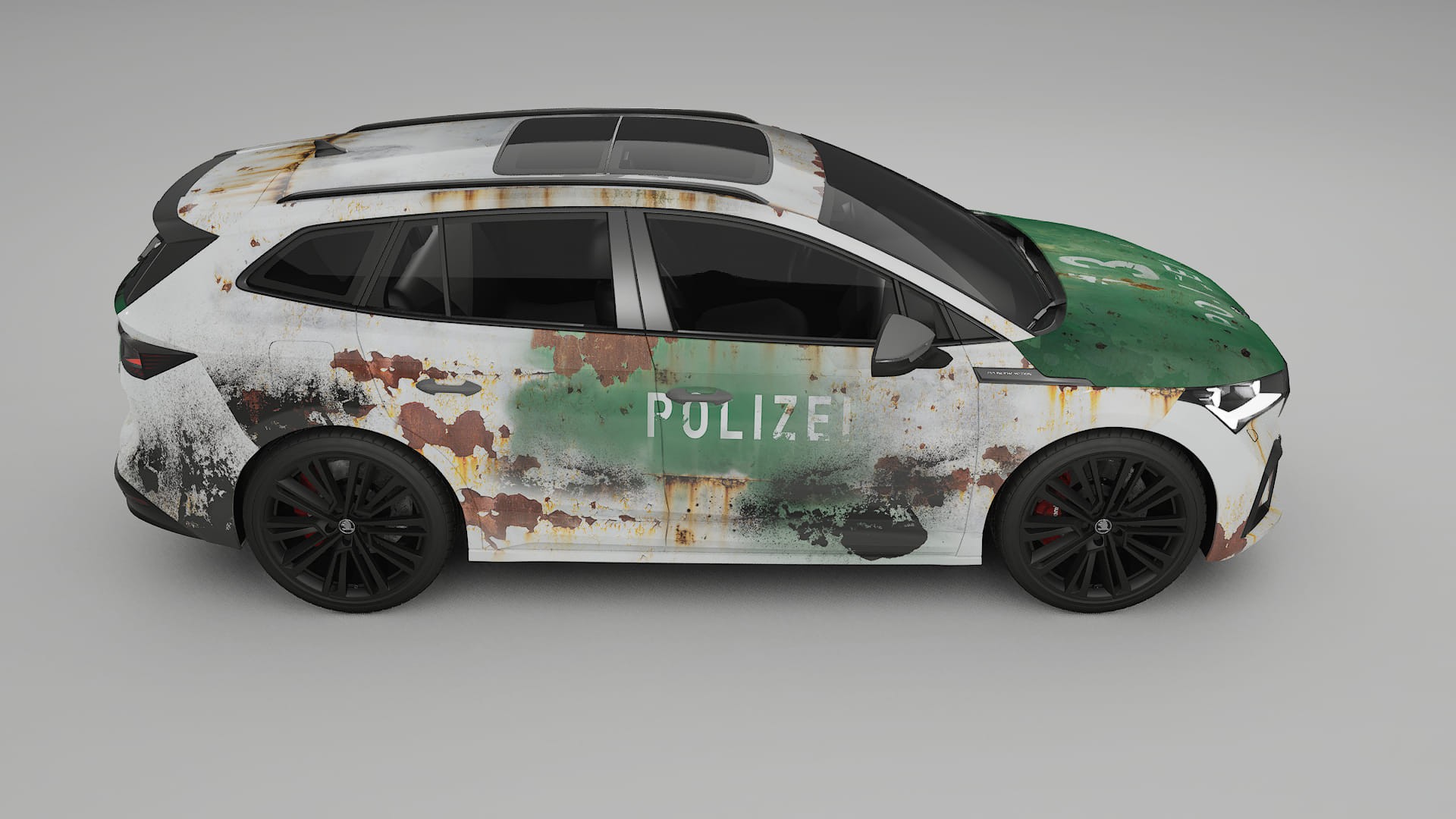Škoda Enyaq MEB COBRA 11 Designed Wrap PPF Kit – Printable Polyurethane Film