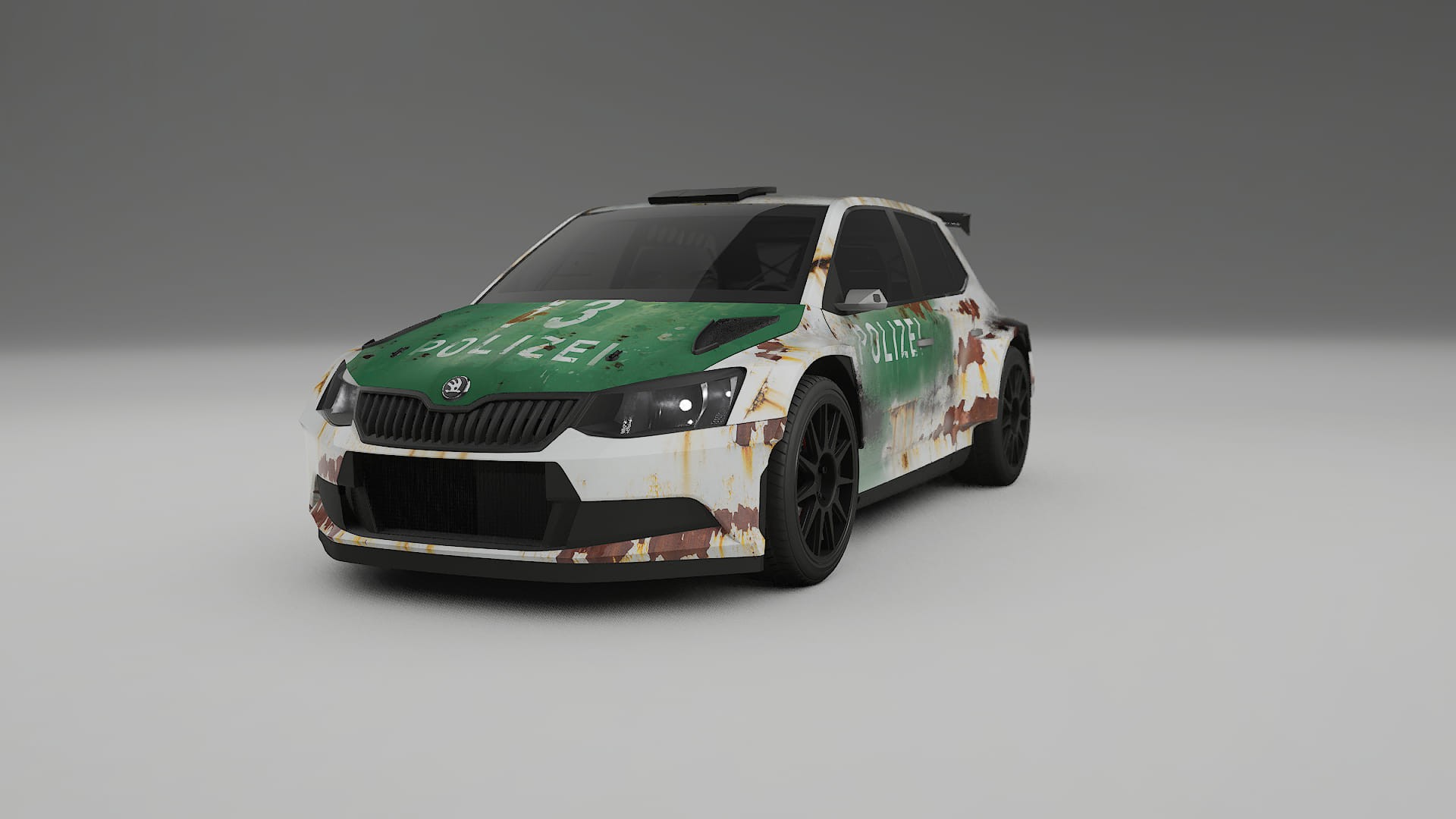 Škoda Fabia R5 6V COBRA 11 Designed Wrap PPF Kit – Printable Polyurethane Film
