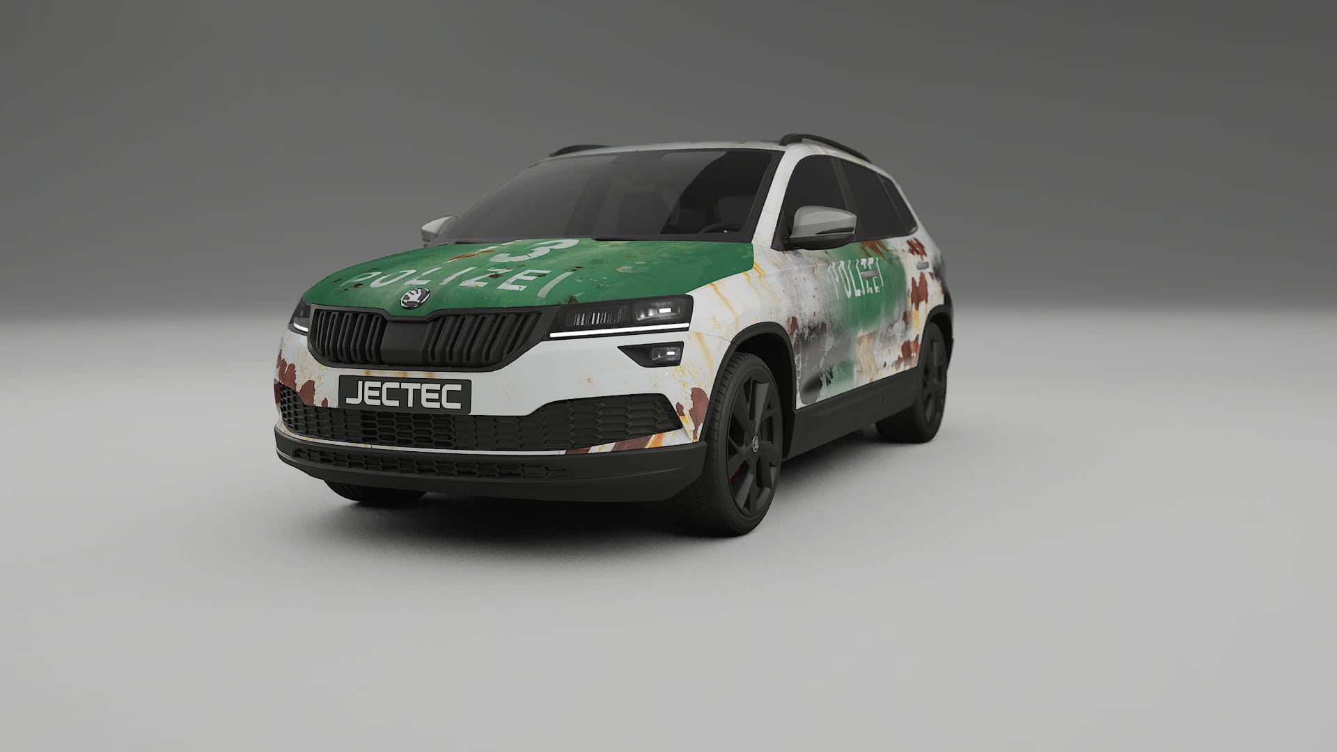 Škoda Karoq NU7 COBRA 11 Designed Wrap PPF Kit – Printable Polyurethane Film