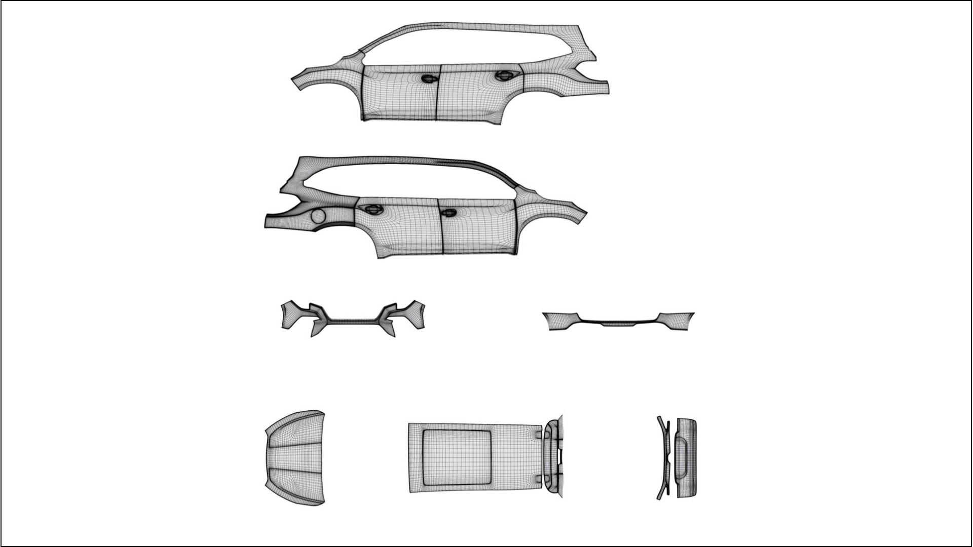 Subaru Ascent BT facelift LCI COBRA 11 Designed Wrap PPF Kit – Printable Polyurethane Film 2
