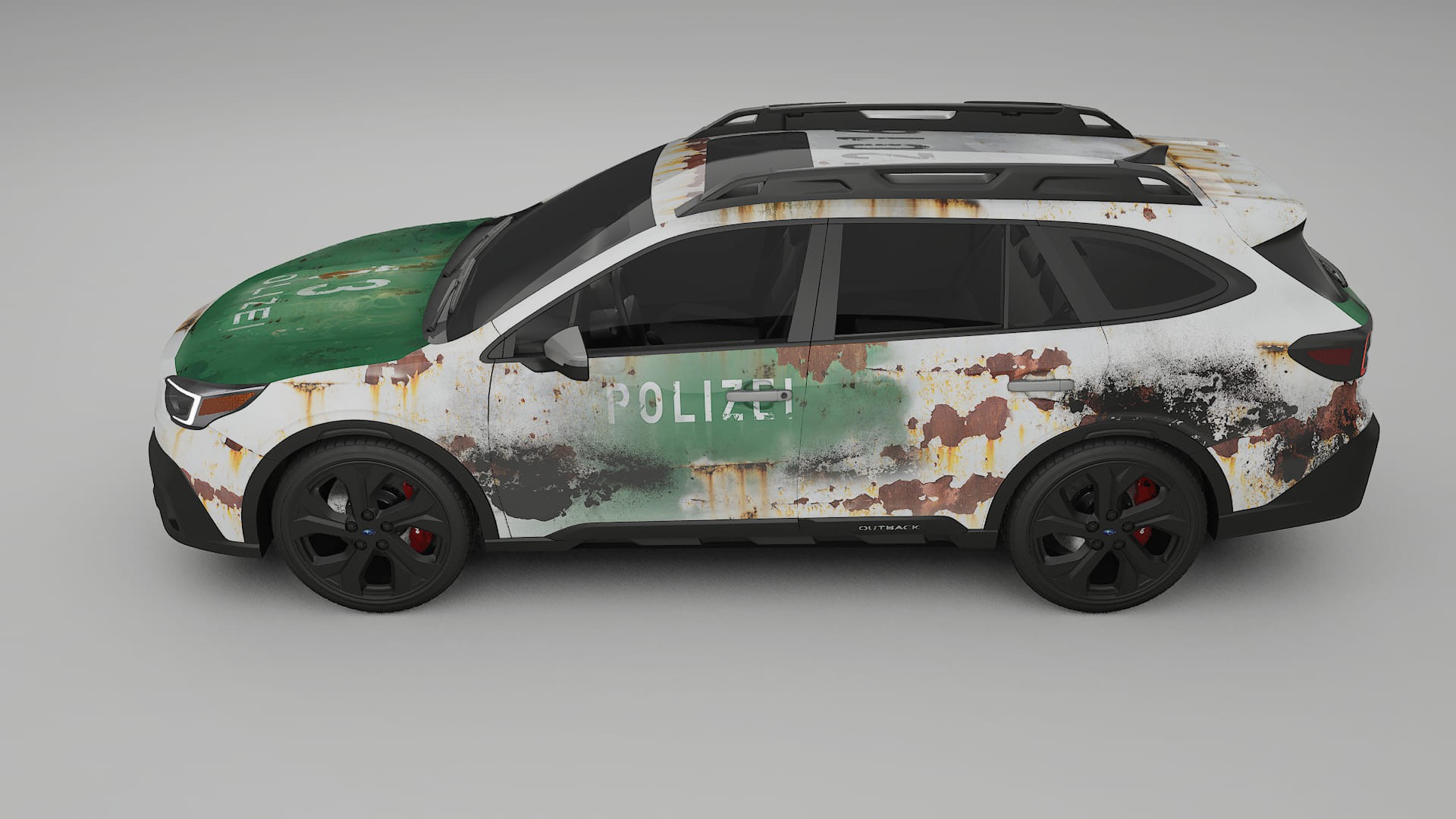Subaru Outback VI BS prefacelift pre-LCI COBRA 11 Designed Wrap PPF Kit – Printable Polyurethane Film
