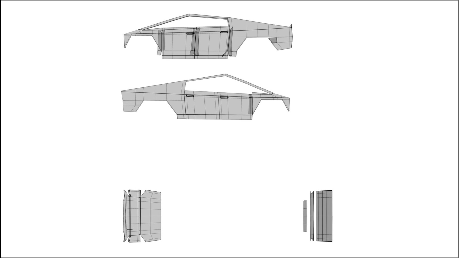 Tesla Cybertruck COBRA 11 Designed Wrap PPF Kit – Printable Polyurethane Film 2