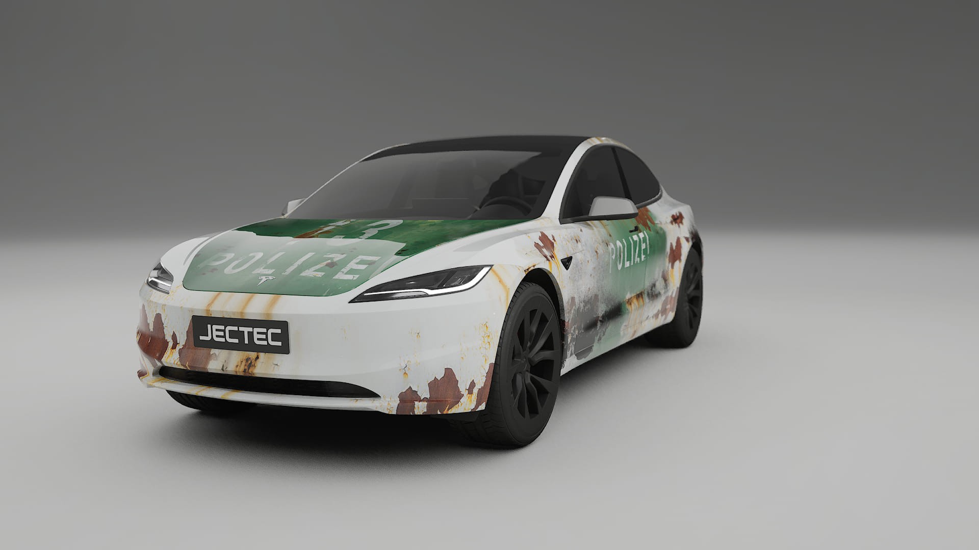 Tesla Model 3 Highland COBRA 11 Designed Wrap PPF Kit – Printable Polyurethane Film