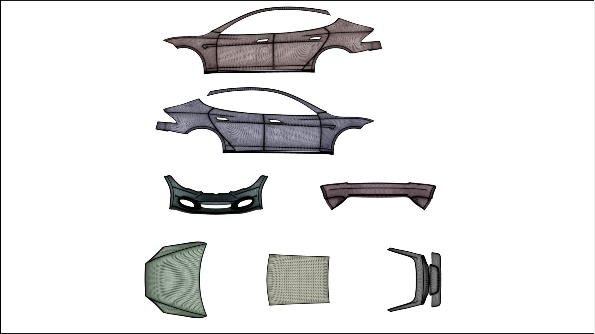 Tesla Model-S Refresh COBRA 11 Designed Wrap PPF Kit – Printable Polyurethane Film 2