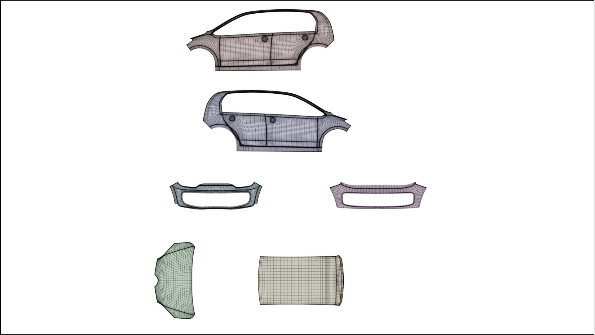 VW Cross Up COBRA 11 Designed Wrap PPF Kit – Printable Polyurethane Film 2