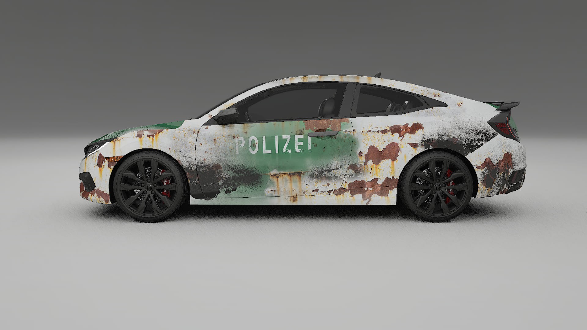 Honda Civic coupe prefacelift pre-LCI COBRA 11 Designed Wrap PPF Kit – Printable Polyurethane Film
