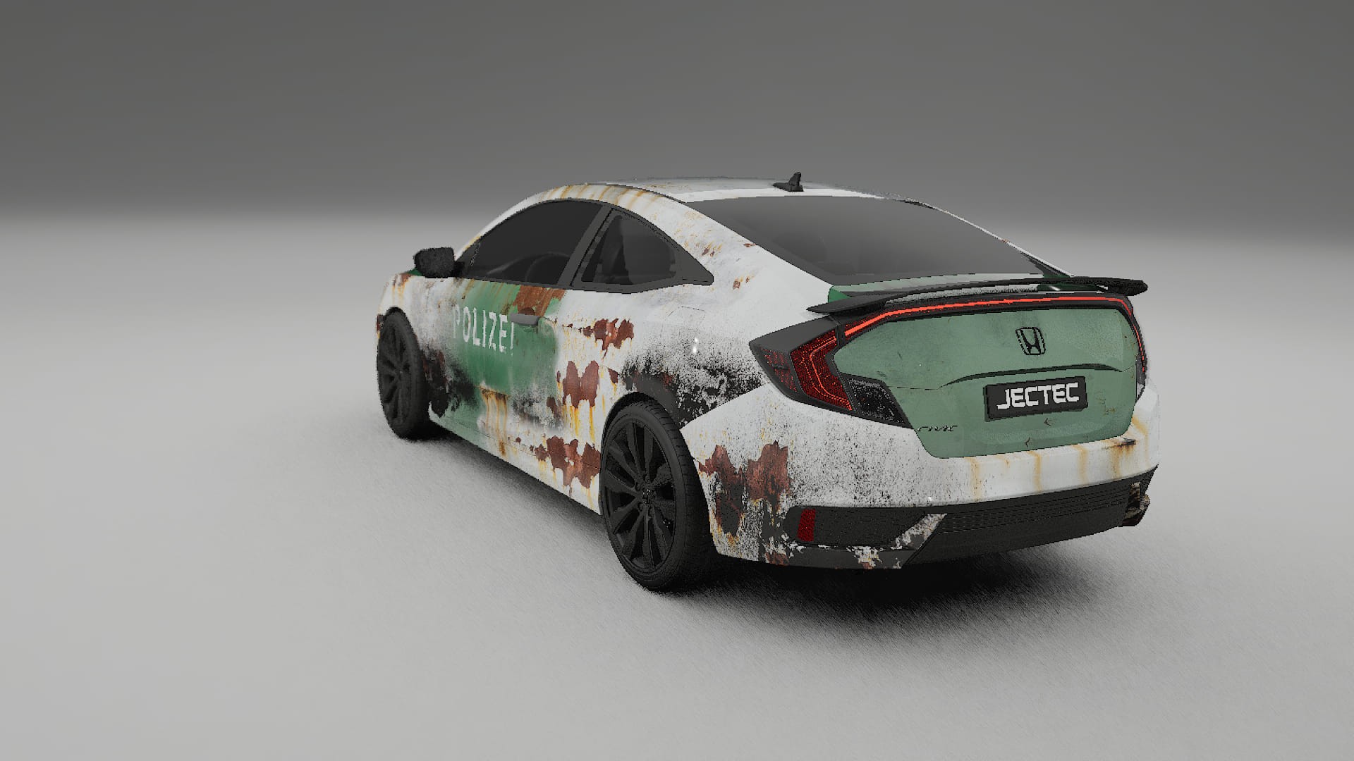 Honda Civic coupe prefacelift pre-LCI COBRA 11 Designed Wrap PPF Kit – Printable Polyurethane Film