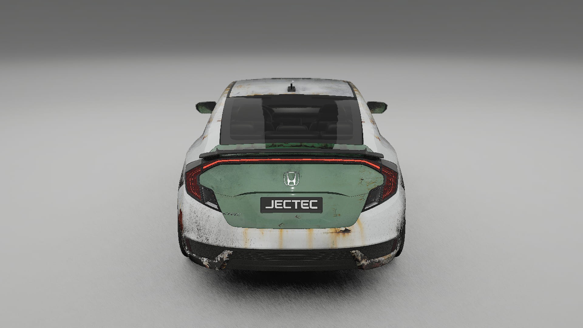 Honda Civic coupe prefacelift pre-LCI COBRA 11 Designed Wrap PPF Kit – Printable Polyurethane Film
