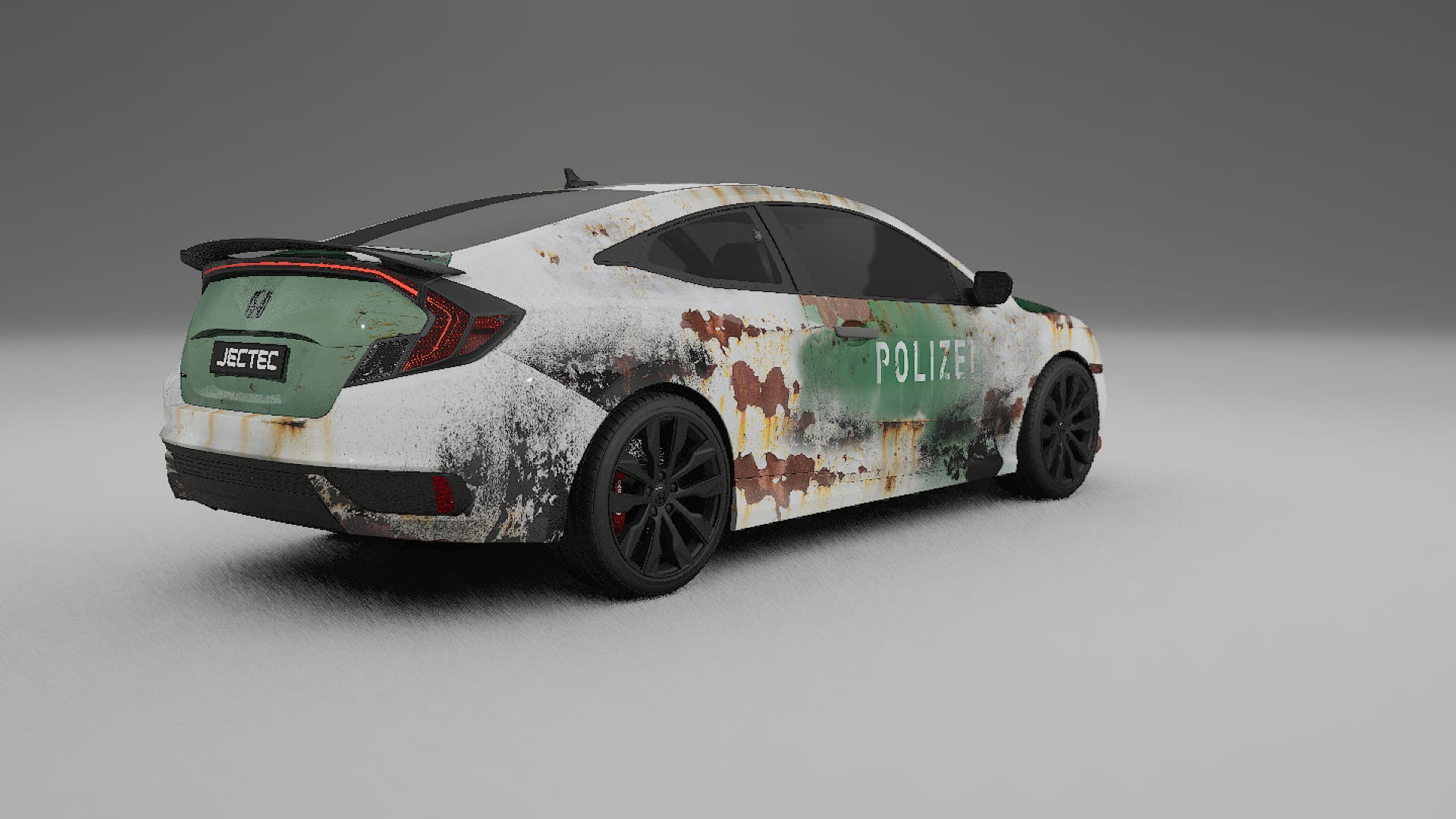 Honda Civic coupe prefacelift pre-LCI COBRA 11 Designed Wrap PPF Kit – Printable Polyurethane Film