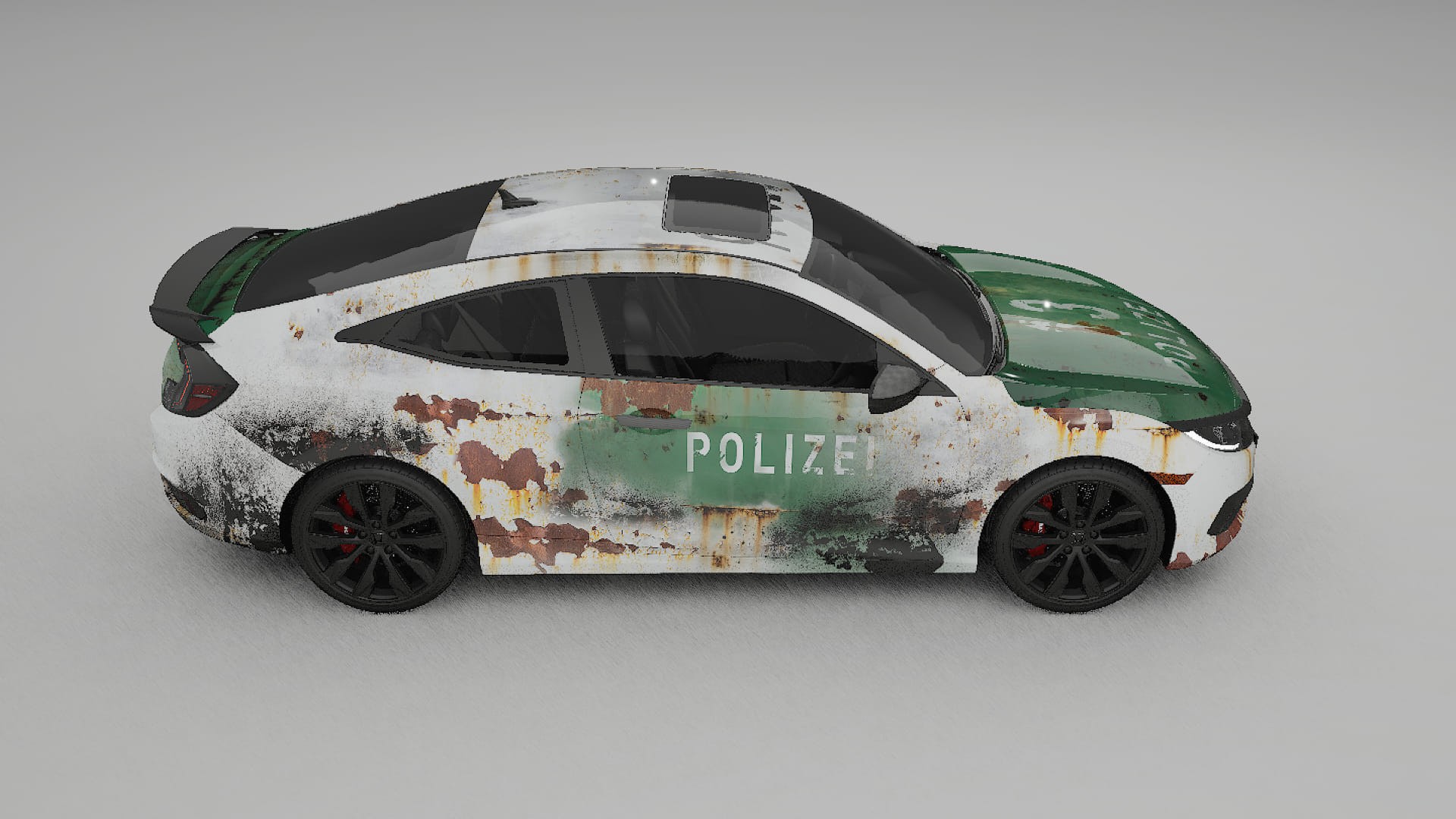 Honda Civic coupe prefacelift pre-LCI COBRA 11 Designed Wrap PPF Kit – Printable Polyurethane Film