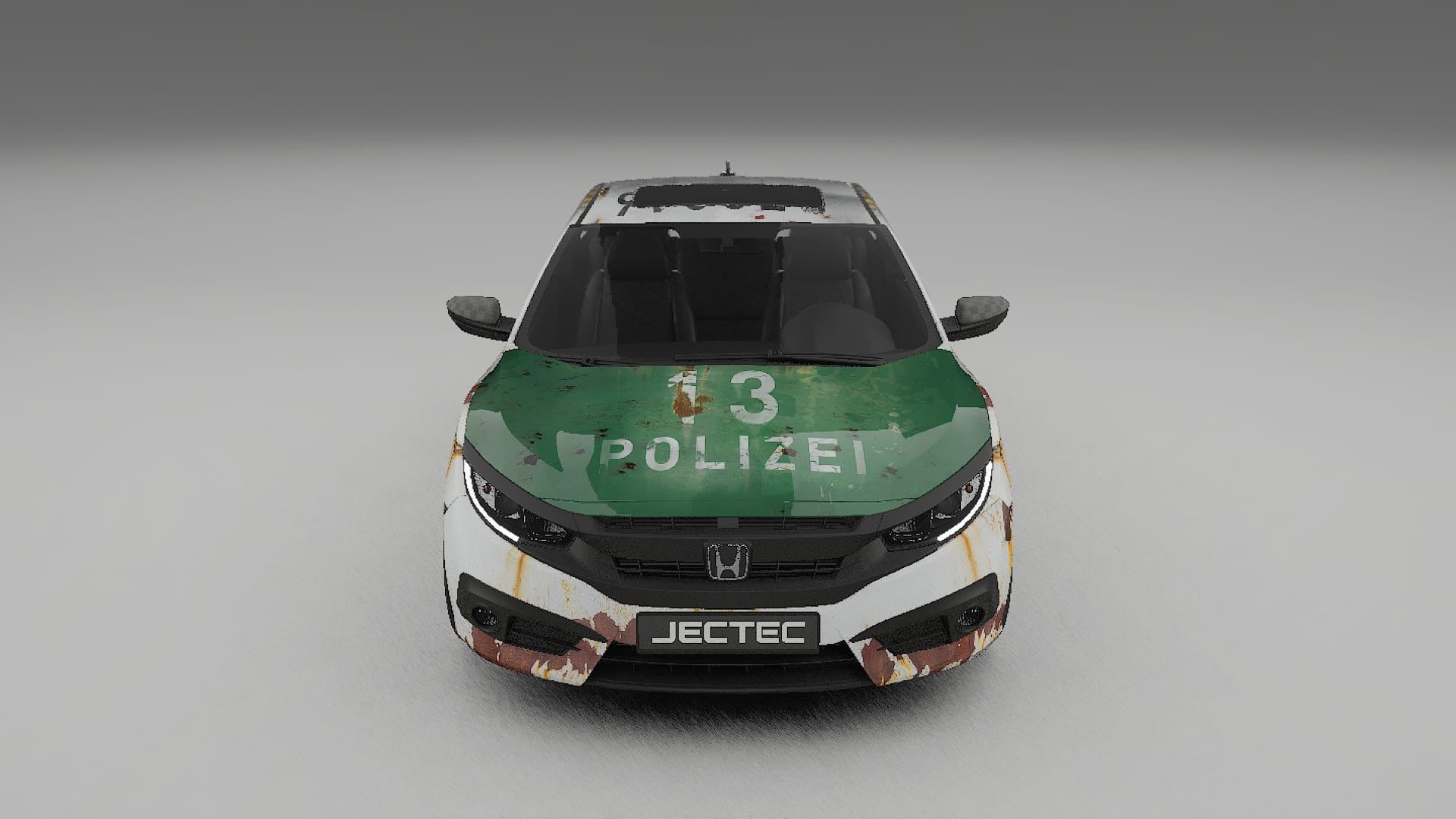 Honda Civic coupe prefacelift pre-LCI COBRA 11 Designed Wrap PPF Kit – Printable Polyurethane Film