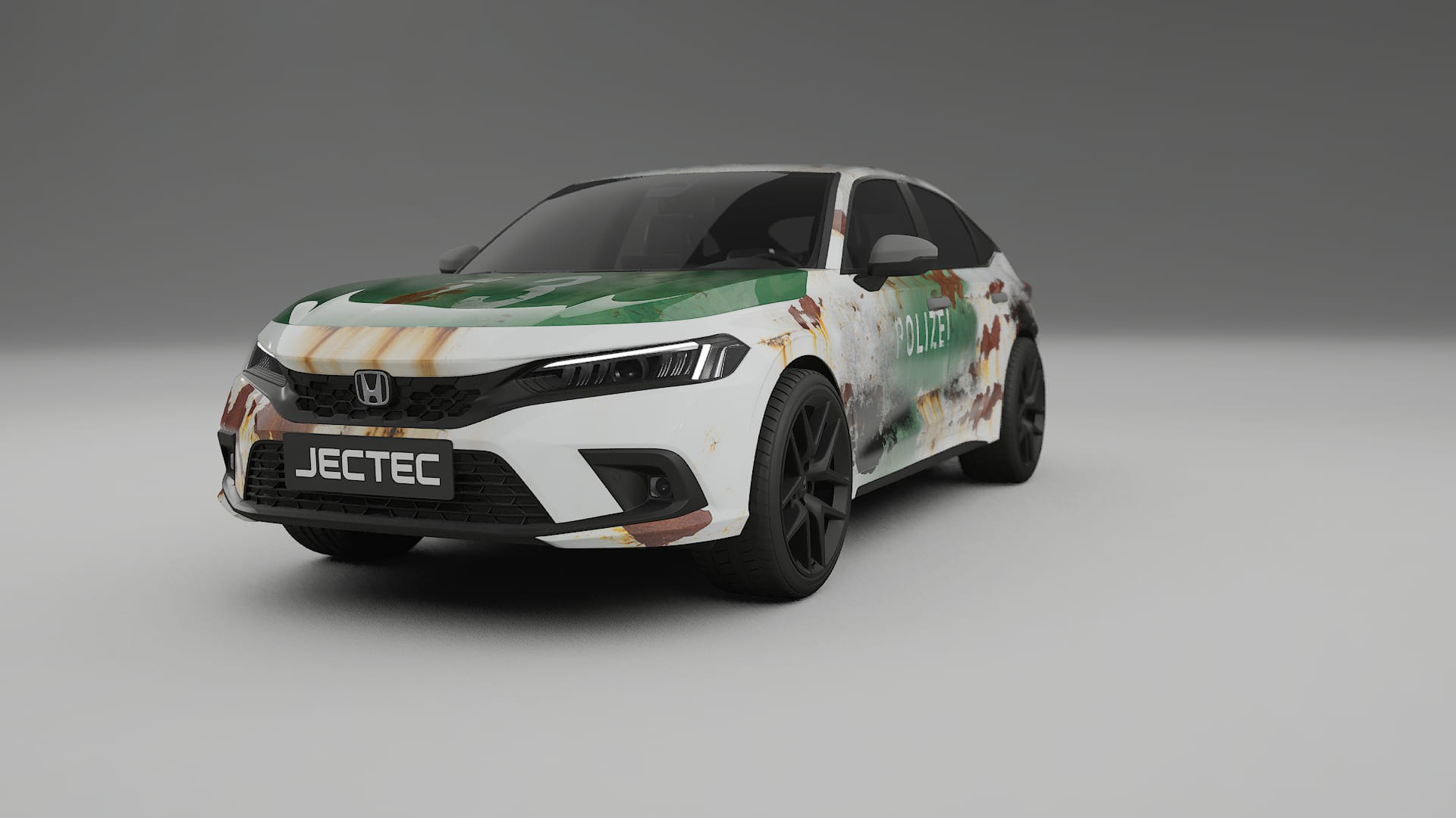 Honda Honda Civic hatchback COBRA 11 Designed Wrap PPF Kit – Printable Polyurethane Film
